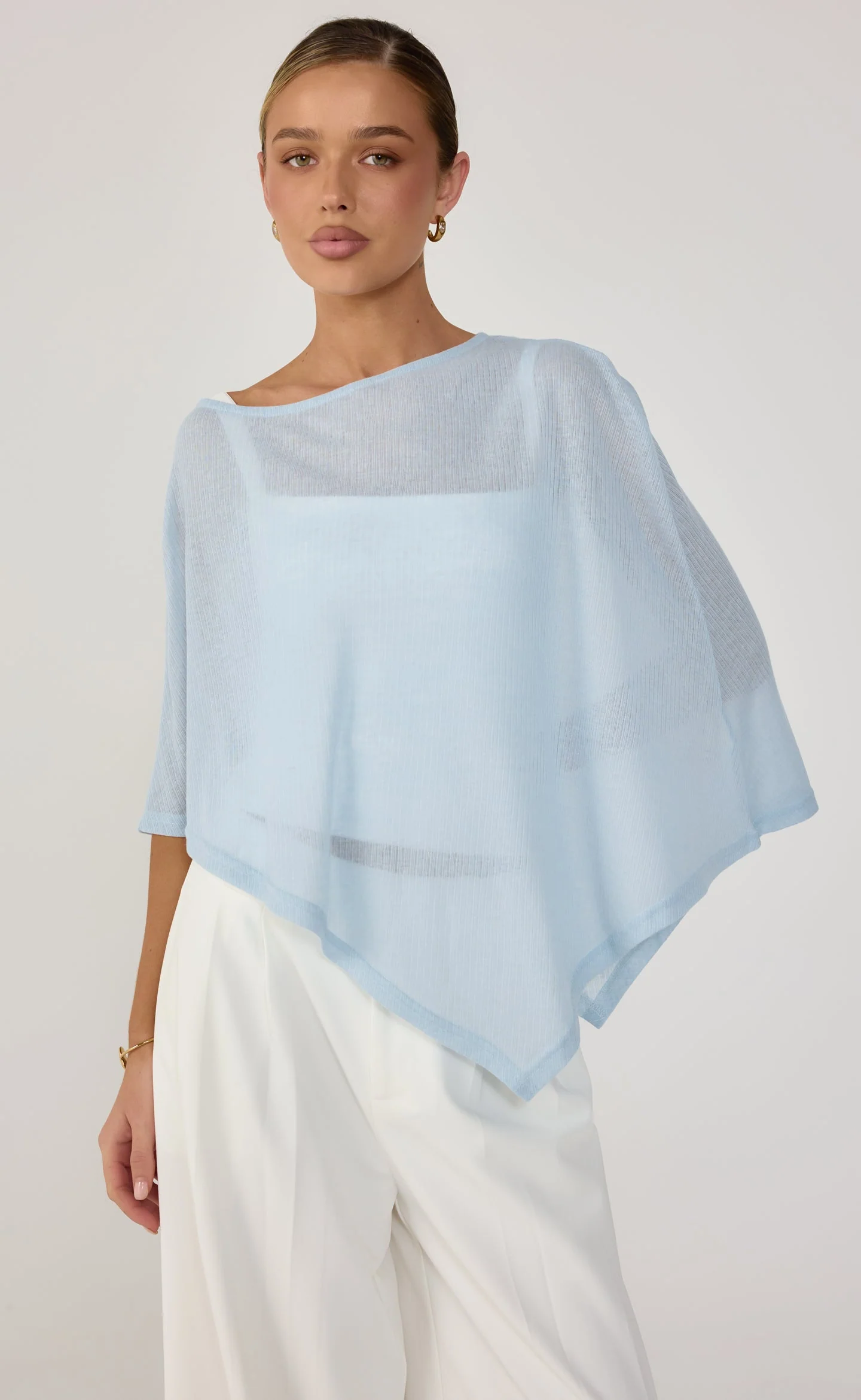 Lula Poncho (Blue)