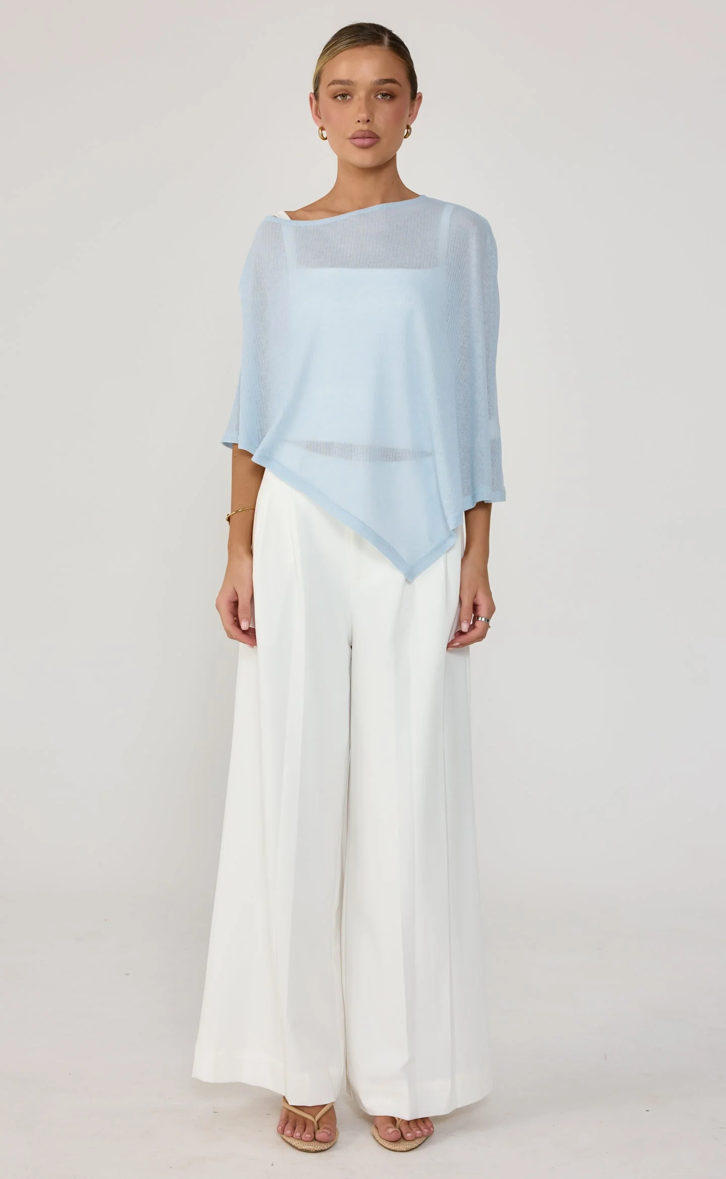 Lula Poncho (Blue)
