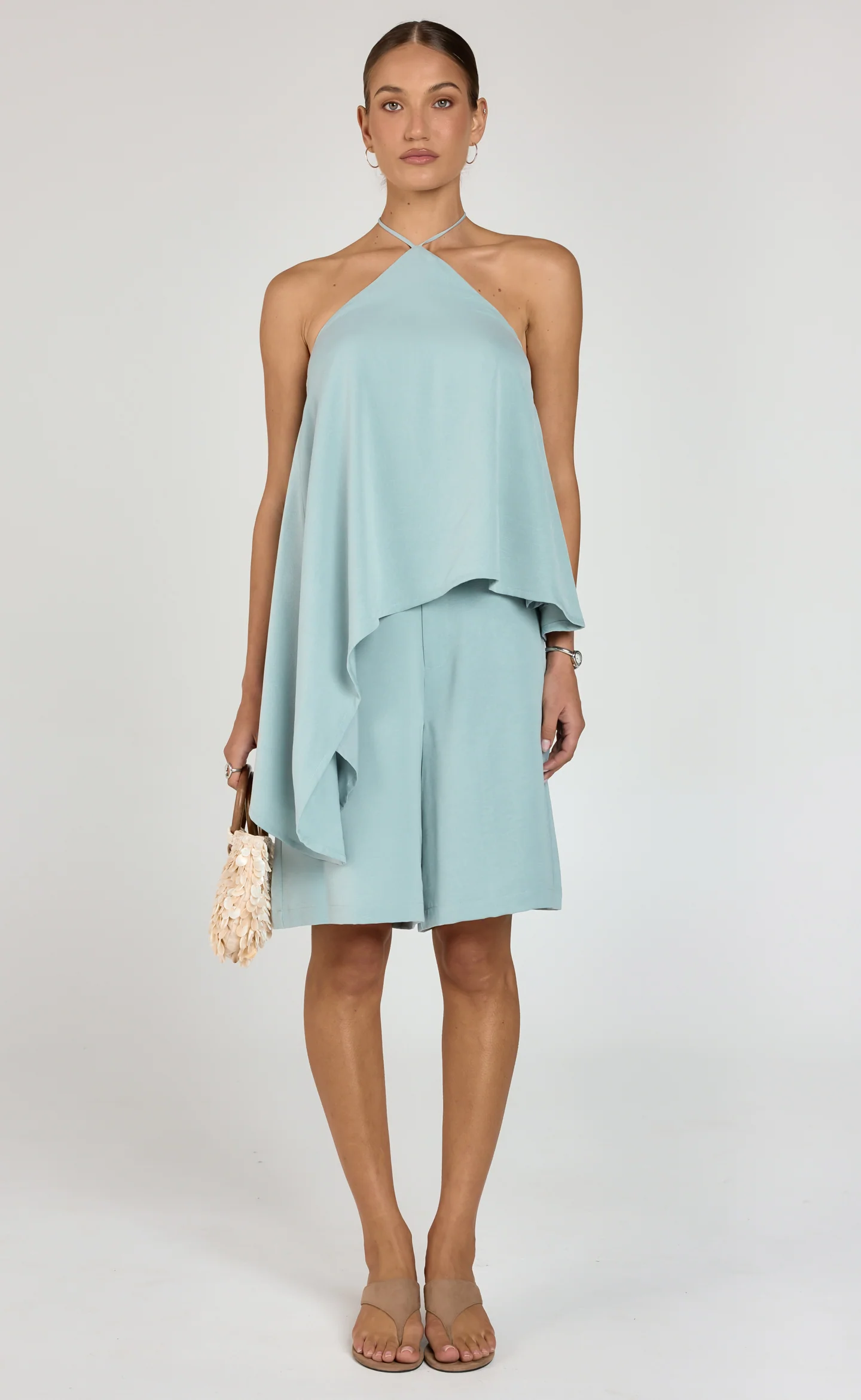 Thalia Top (Dark Mint)