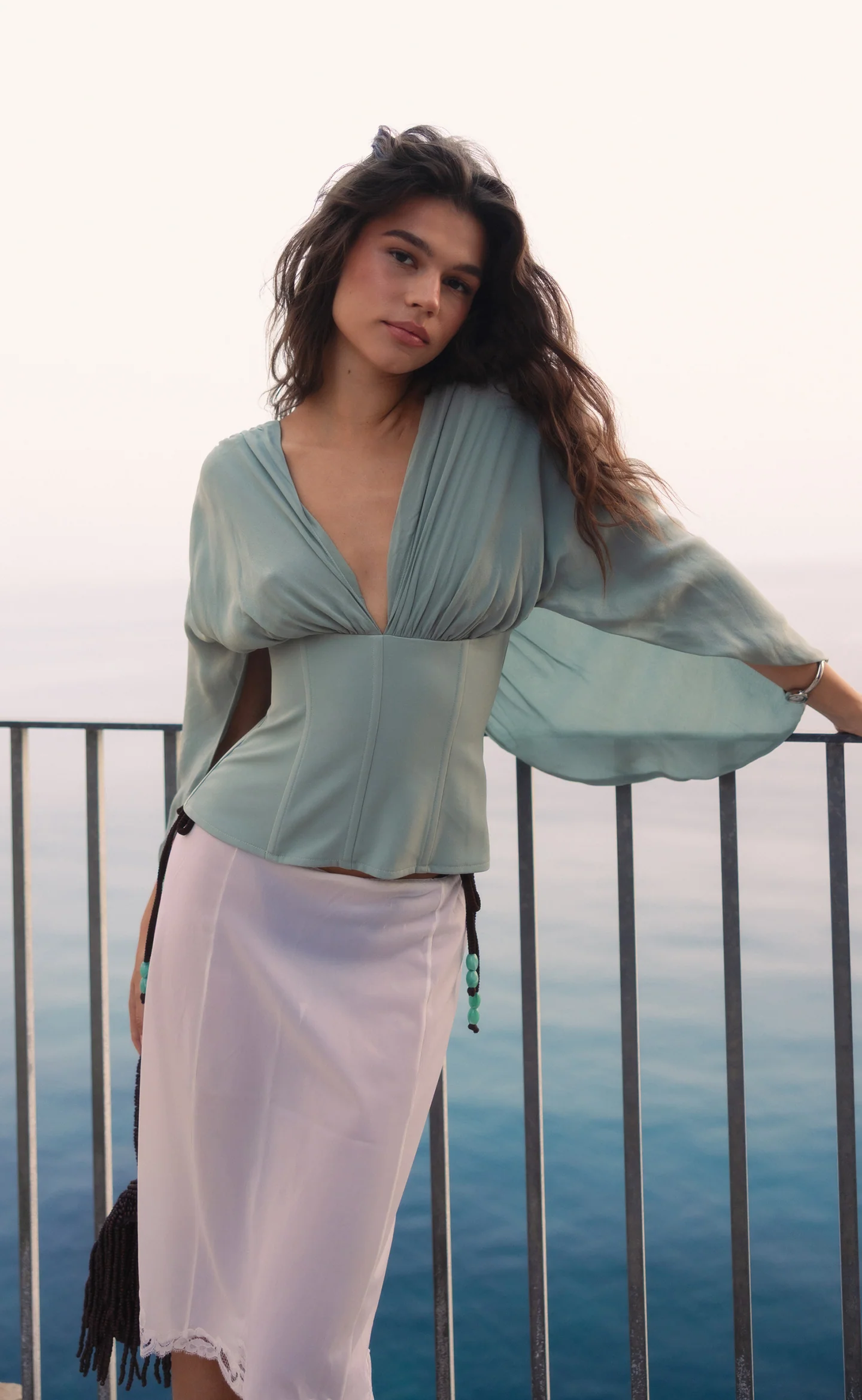 Maris Corset (Dark Mint)