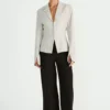 Illusion Blazer (Oat)