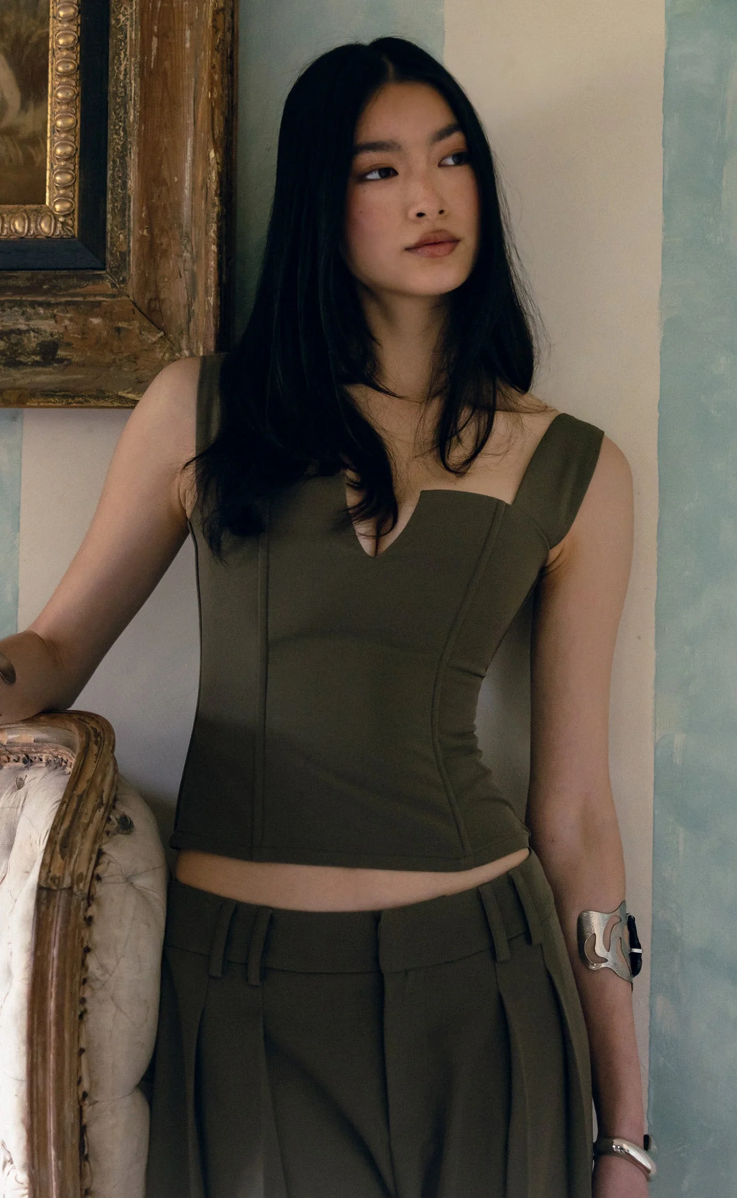 Dusk Corset (Moss)