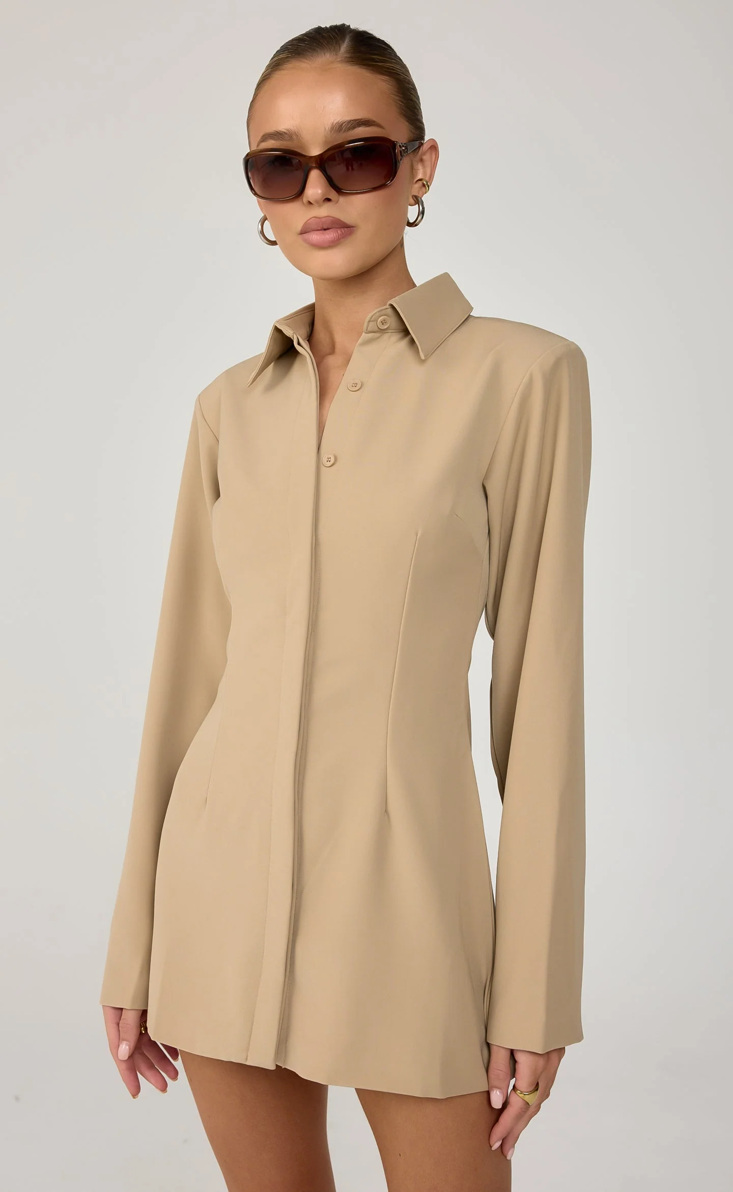 Mariella Mini Dress (Honey)