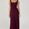 Koa Maxi Dress (Plum)