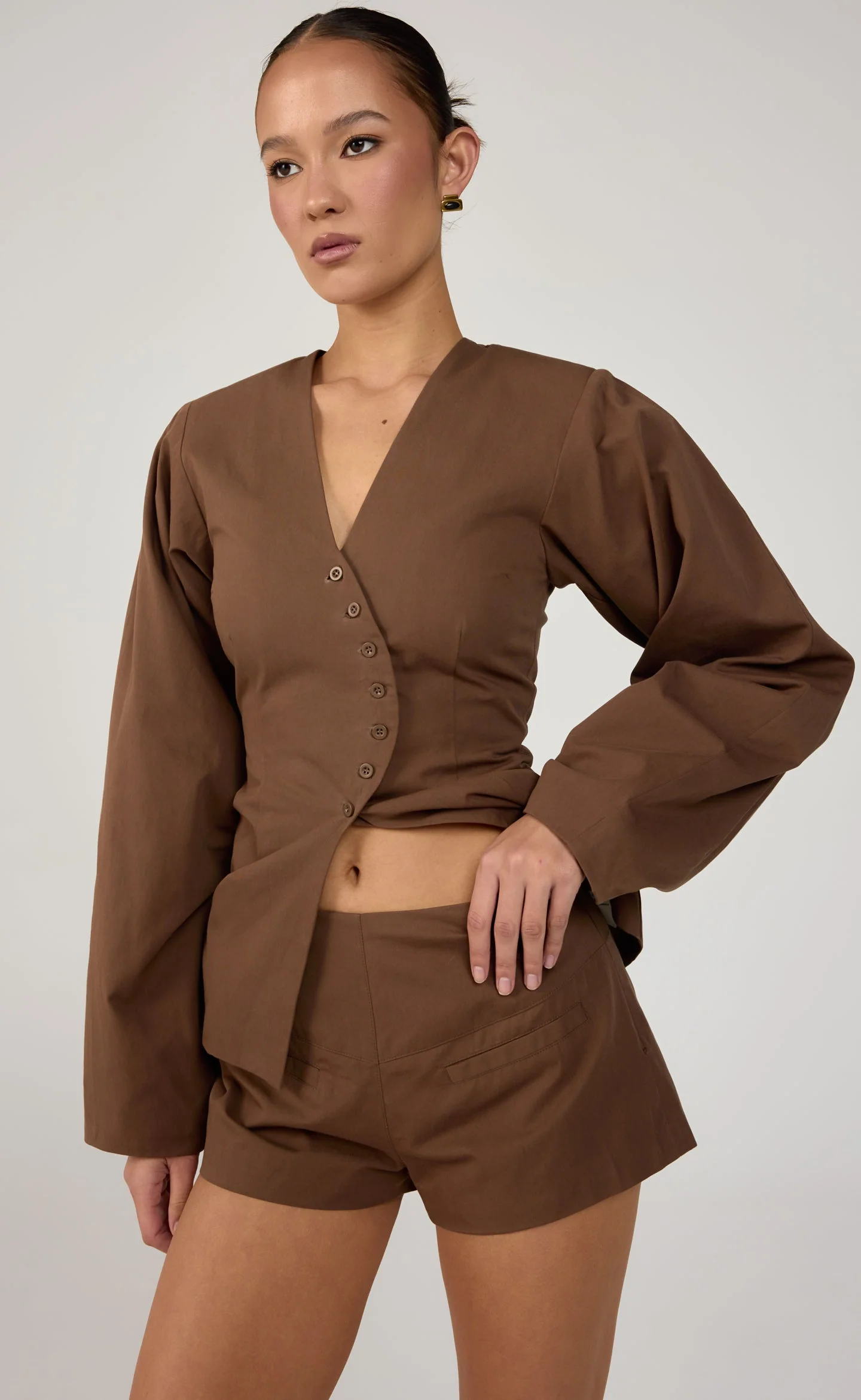 Jordynn Shorts (Coffee)