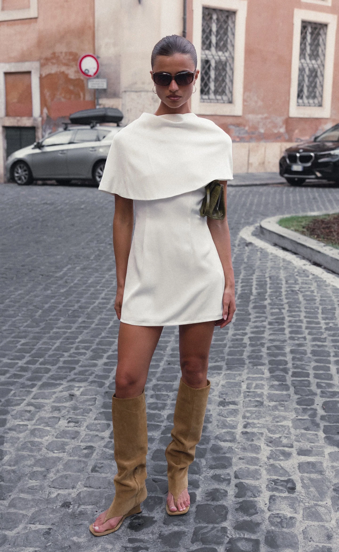 Avani Mini Dress (Cream)