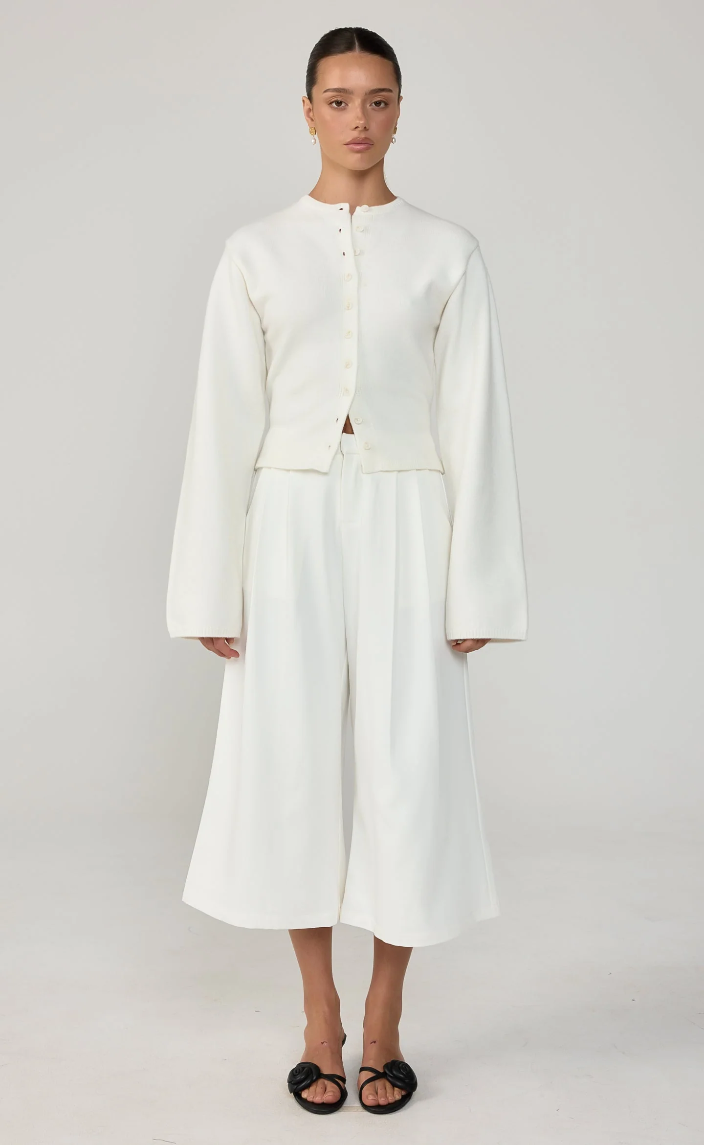 Rain Check Cardigan (Cream)
