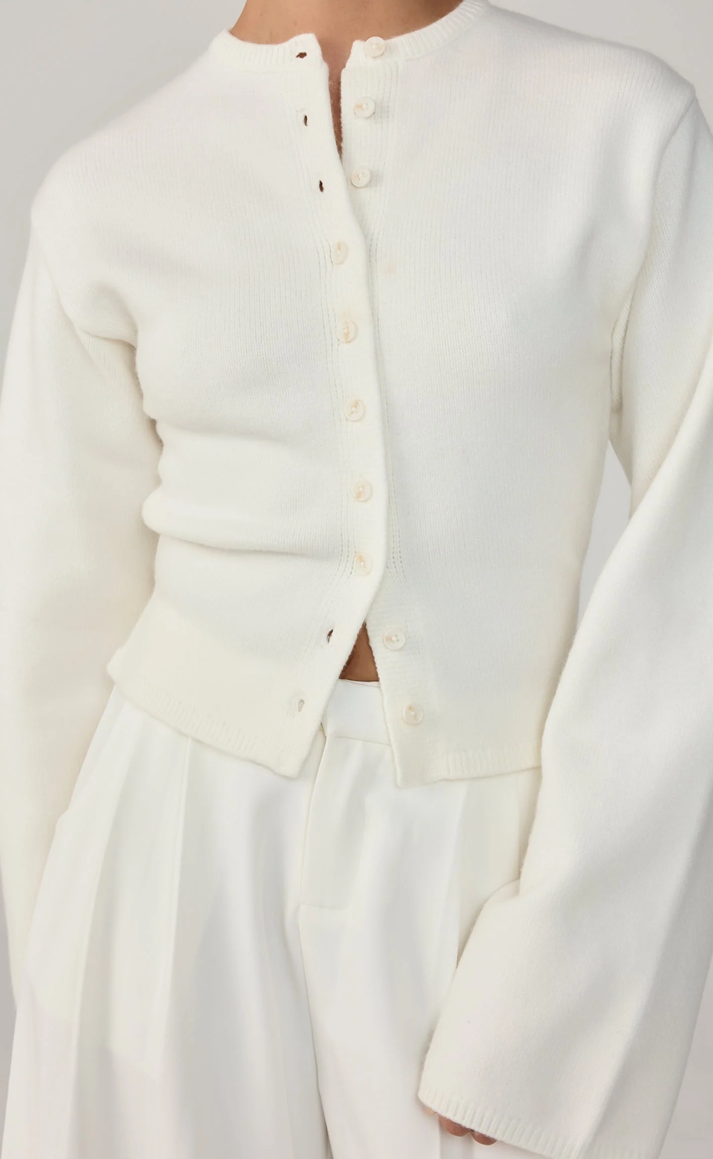 Rain Check Cardigan (Cream)