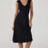 Milene Midi Dress (Black)
