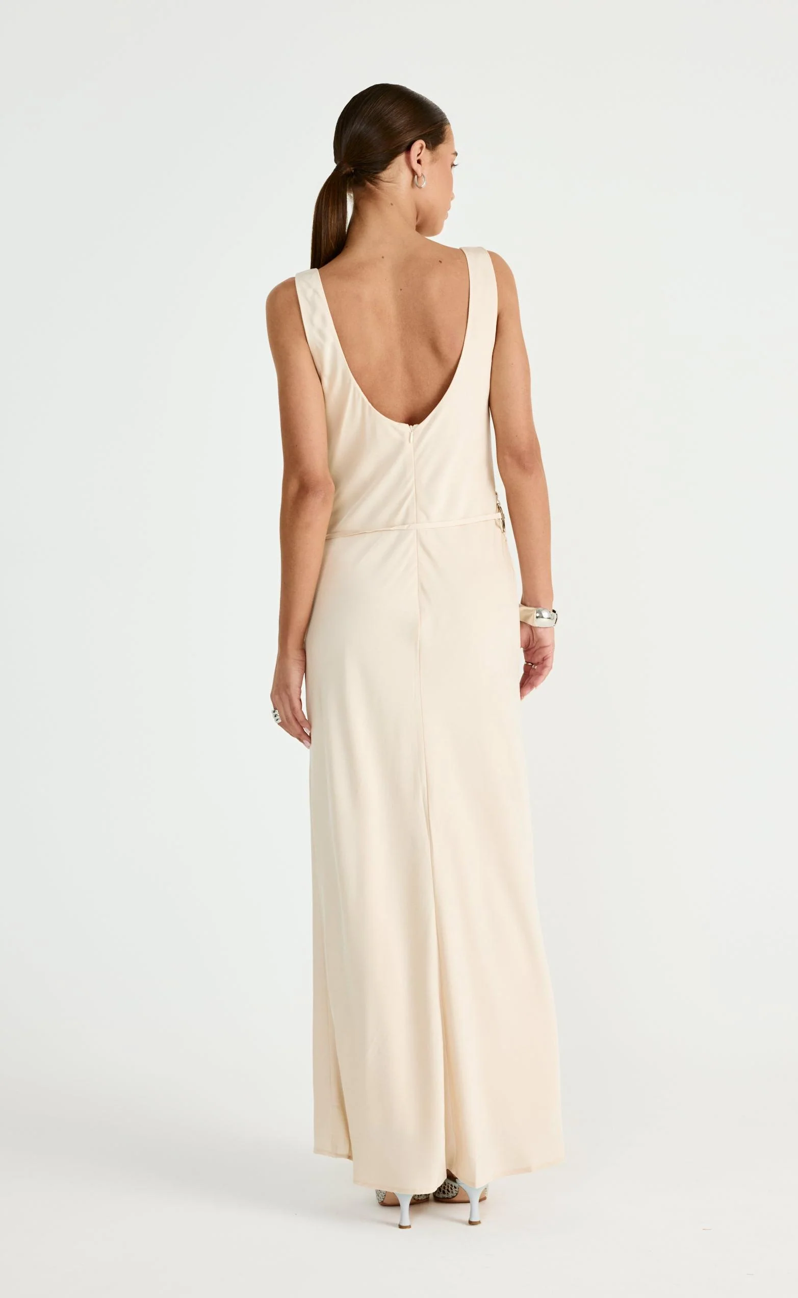 Greer Maxi Dress (Oat)