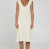 Milene Midi Dress (Oat)