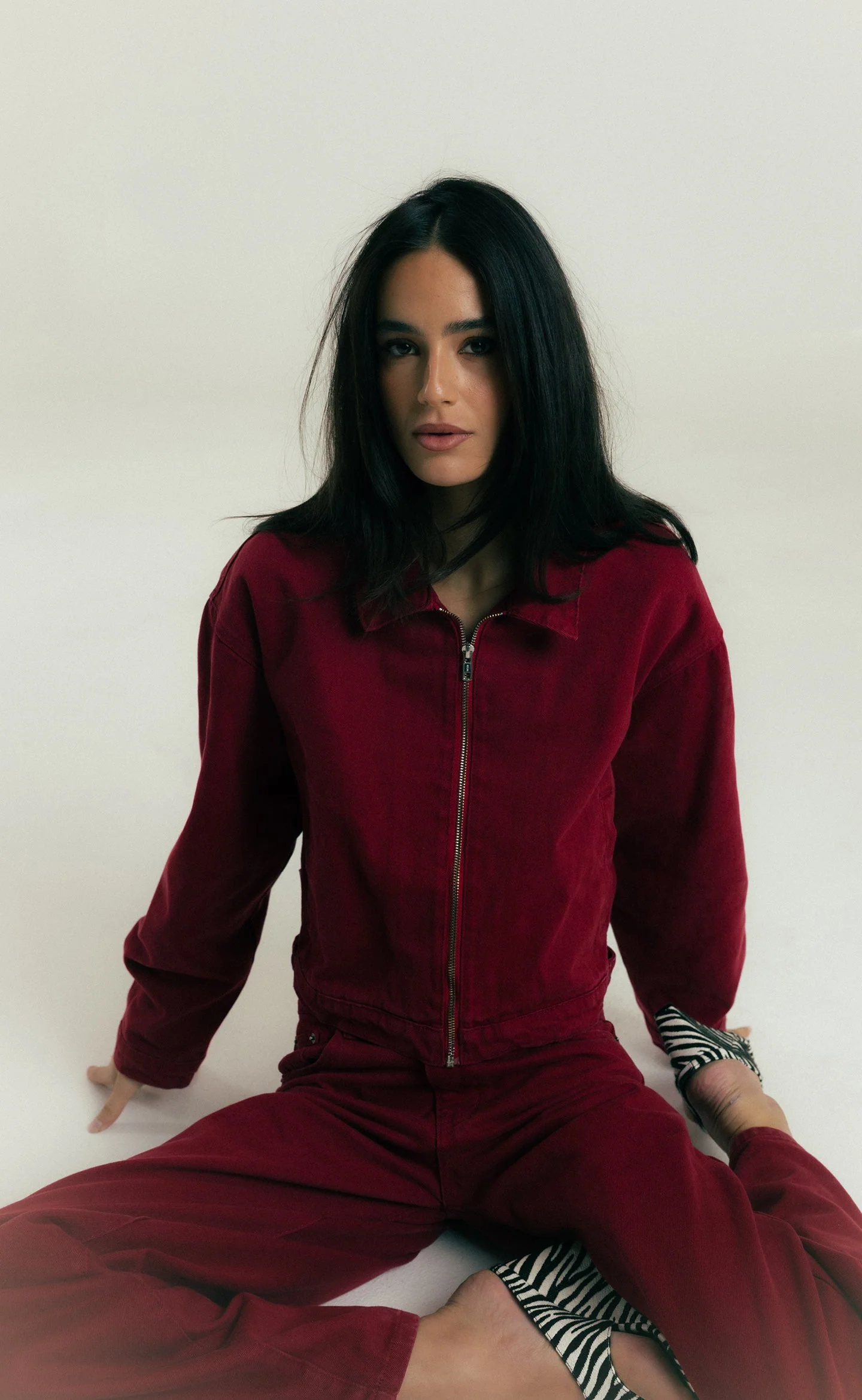 Kace Jacket (Red Denim)