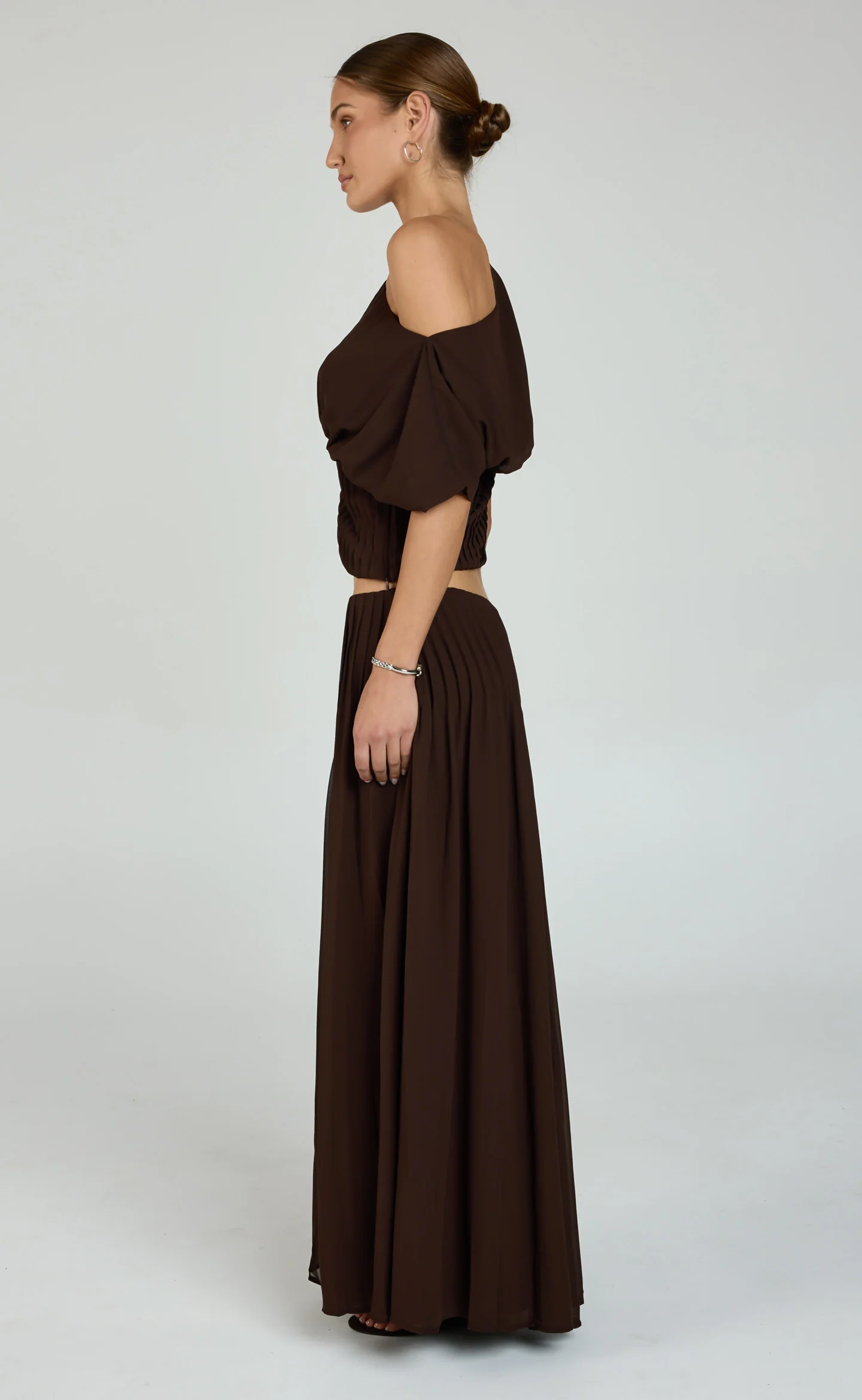 Mist Maxi Skirt (Cocoa)