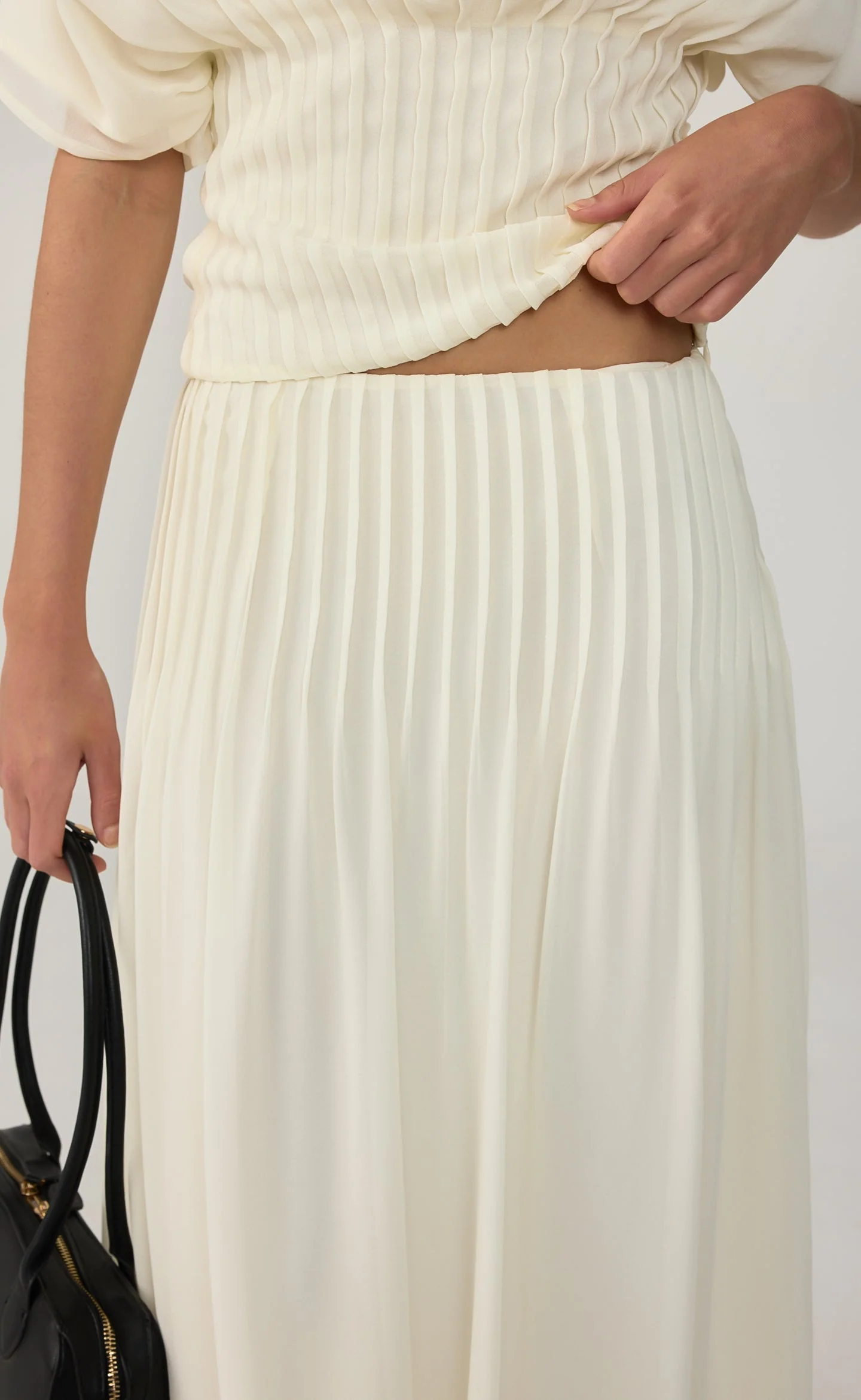Mist Maxi Skirt (Cream)