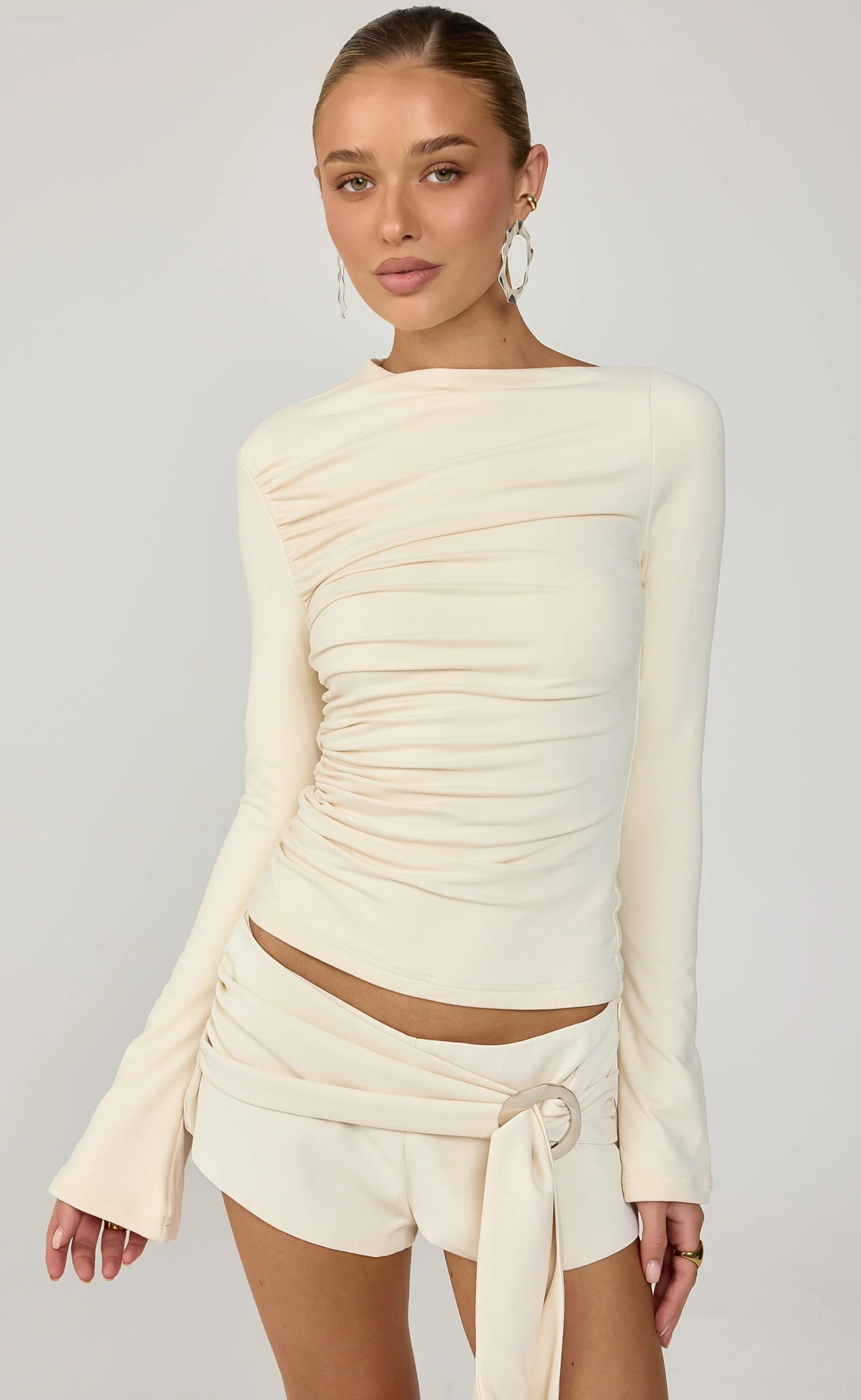 Elysse Top (Oat)