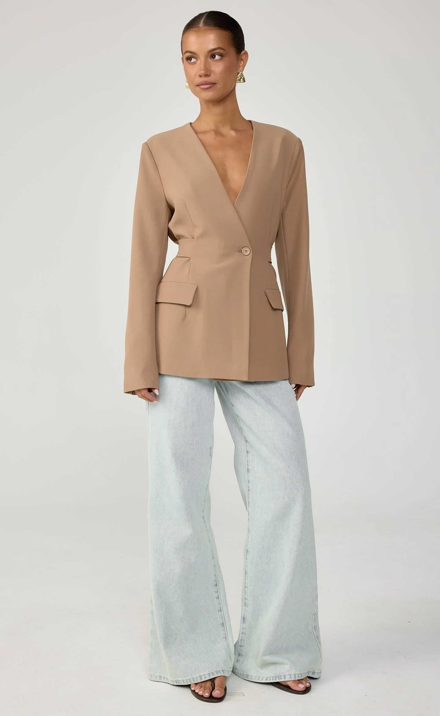 City Fog Blazer (Cedar)