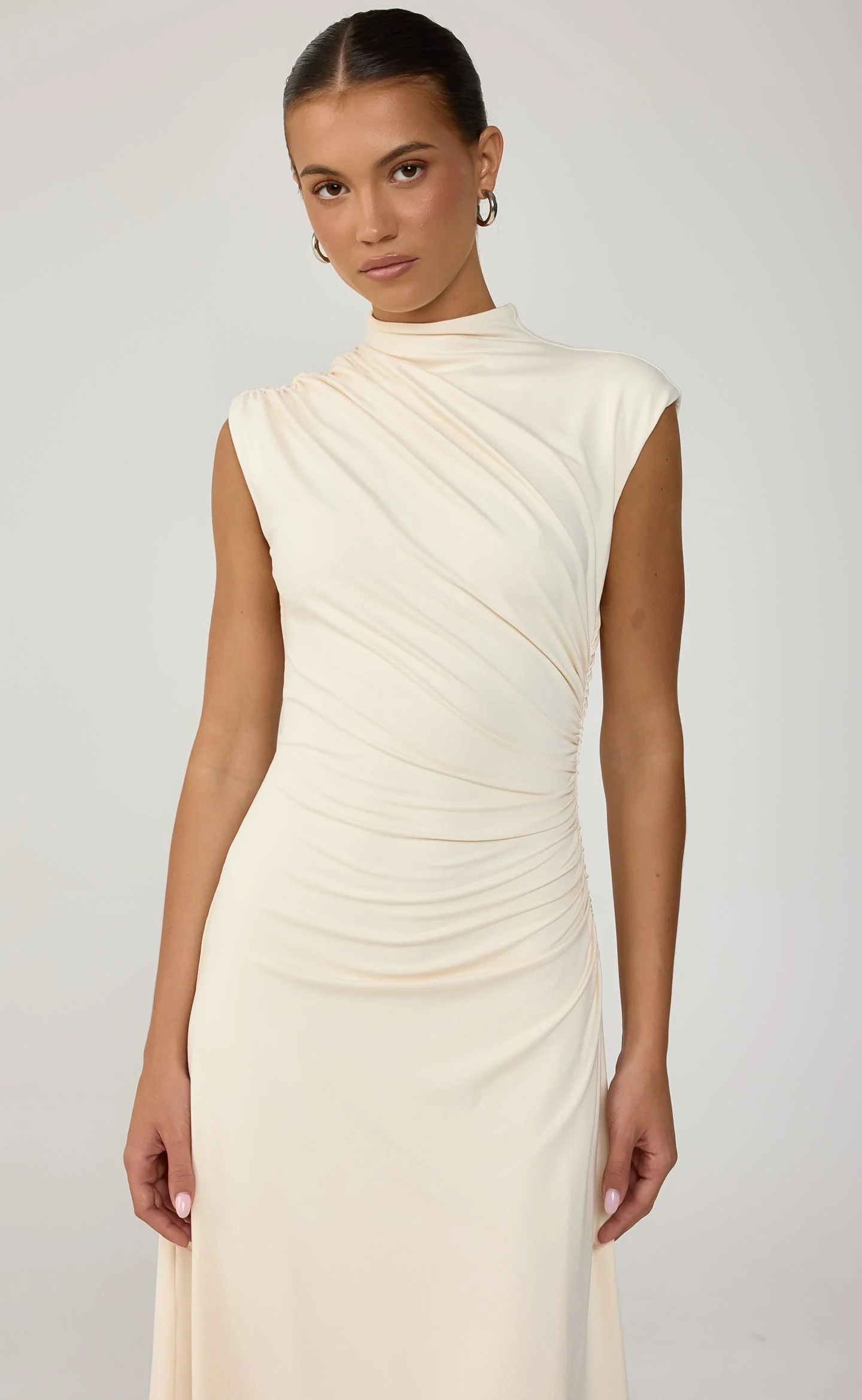 Stolen Midi Dress (Oat)