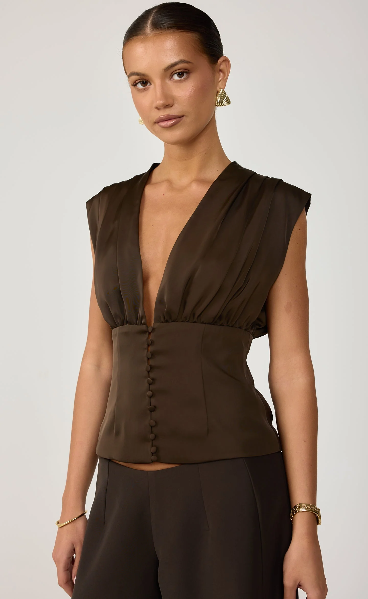 On The Rocks Top (Chocolate)