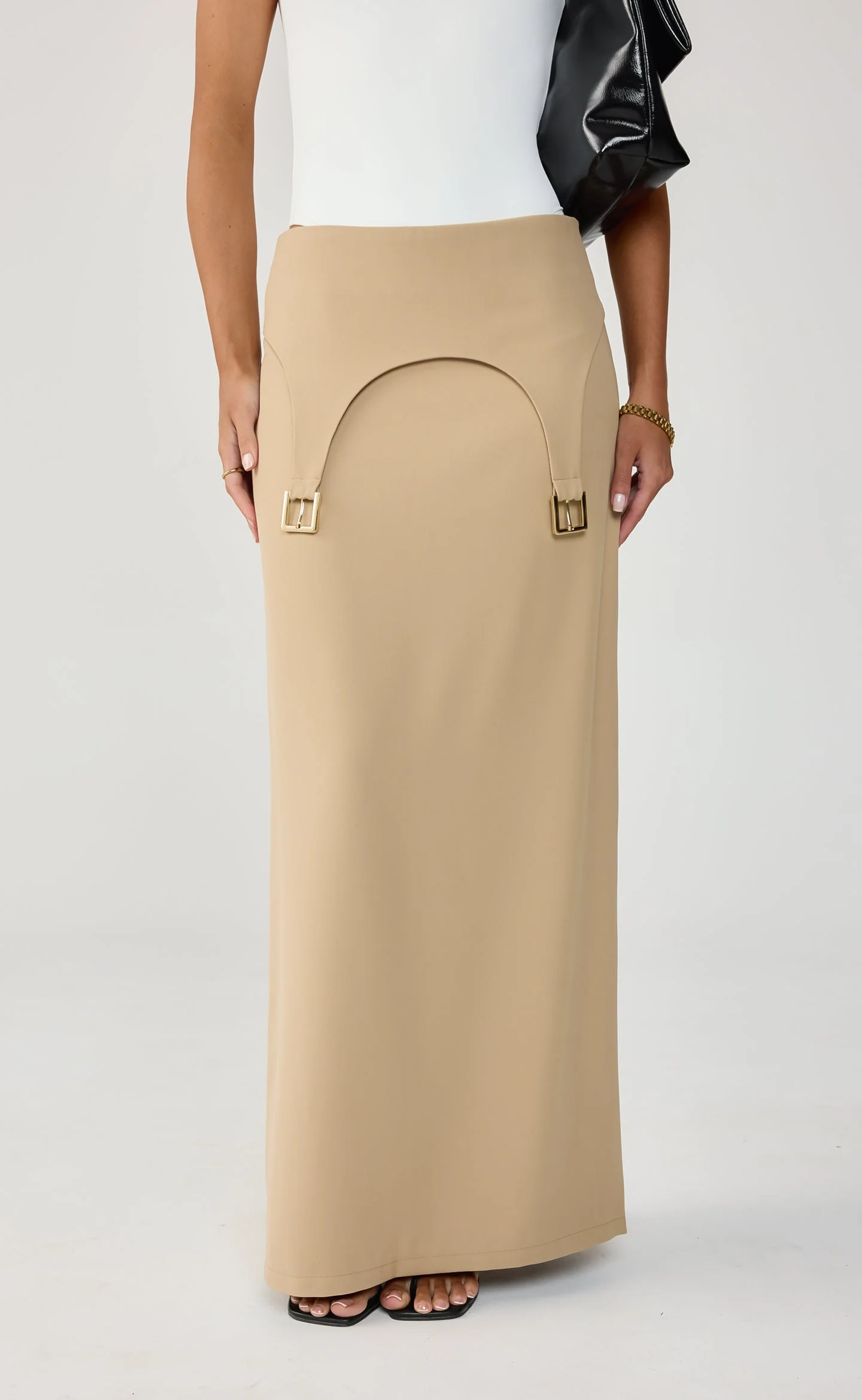 Campbell Maxi Skirt (Honey)