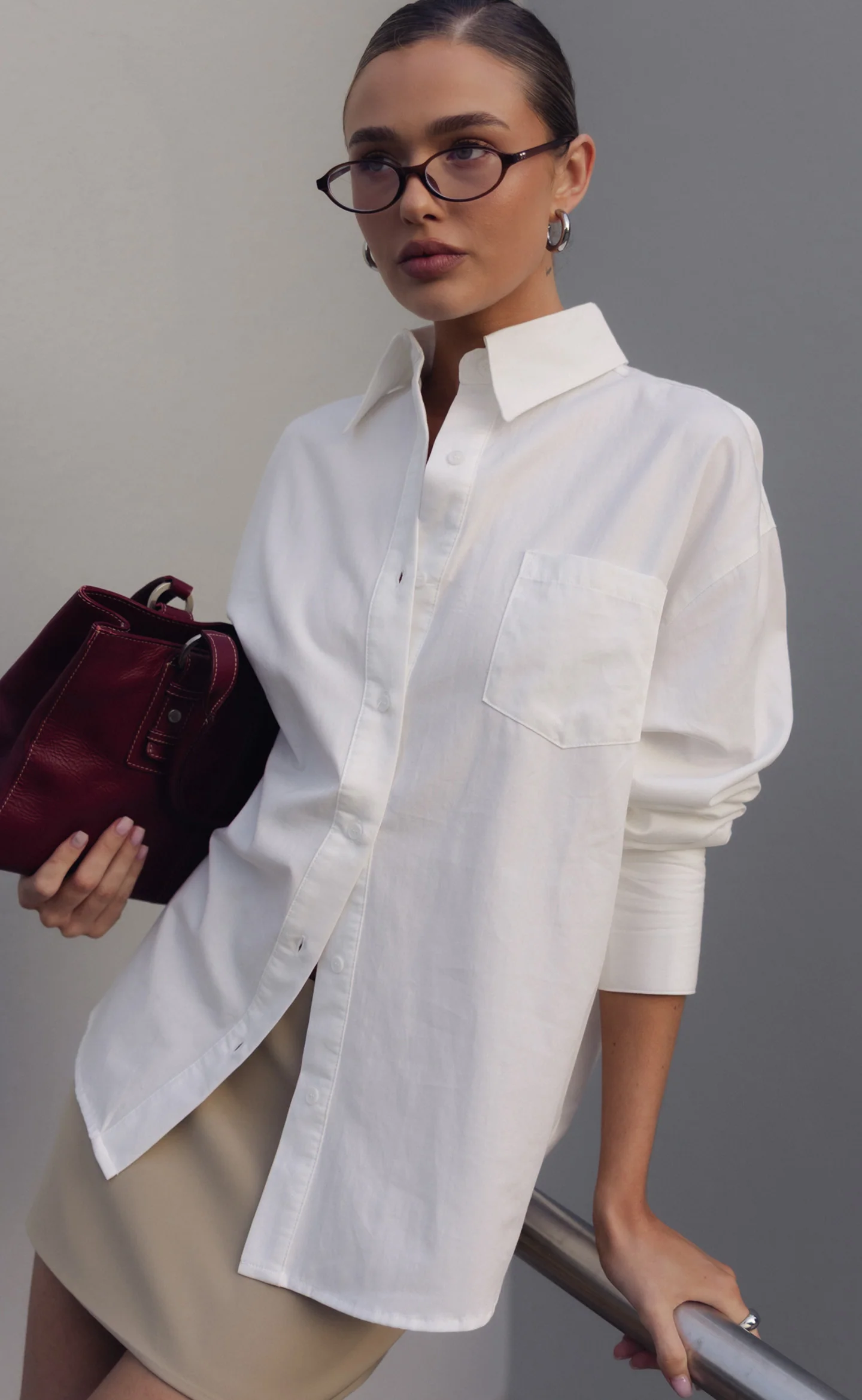Mike Shirt (White)