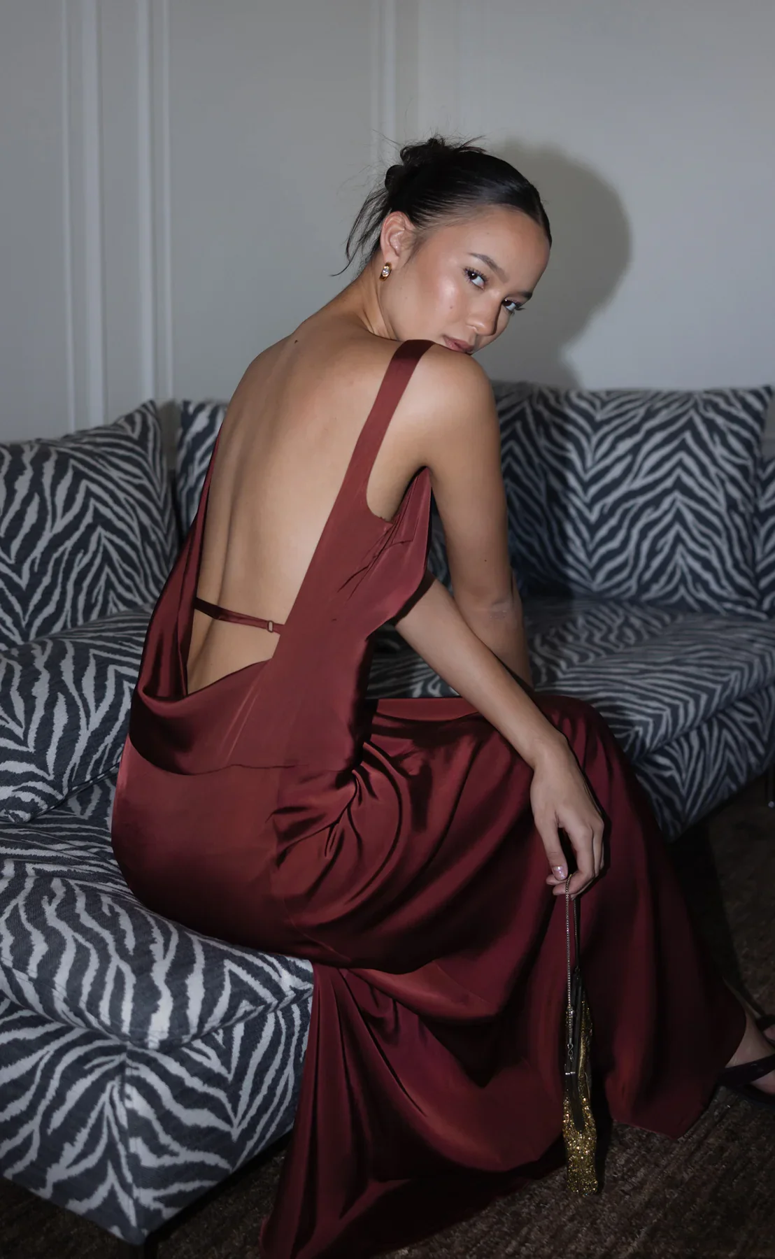 Ellison Maxi Dress (Sangria)