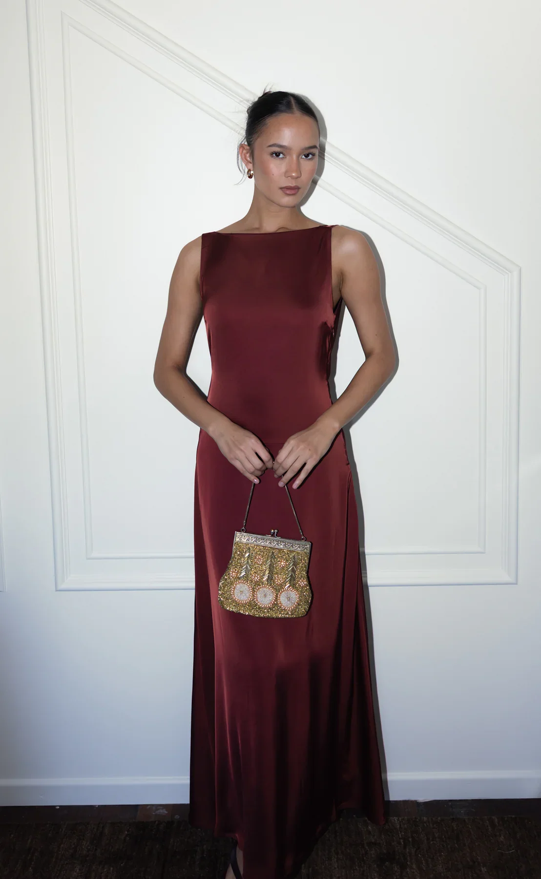 Ellison Maxi Dress (Sangria)