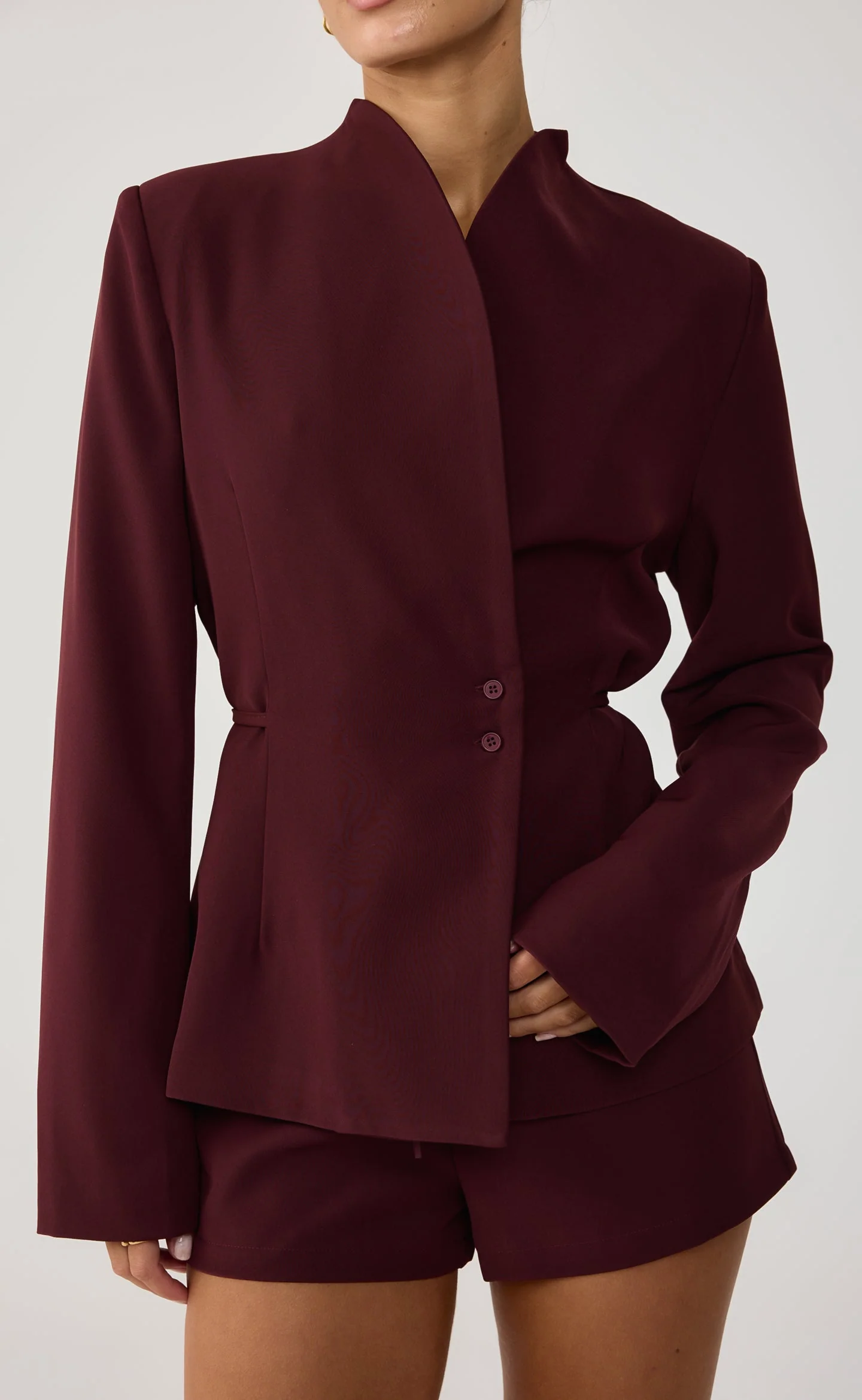Fields Blazer (Wine)