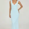 Cory Maxi Dress (Ice Blue)
