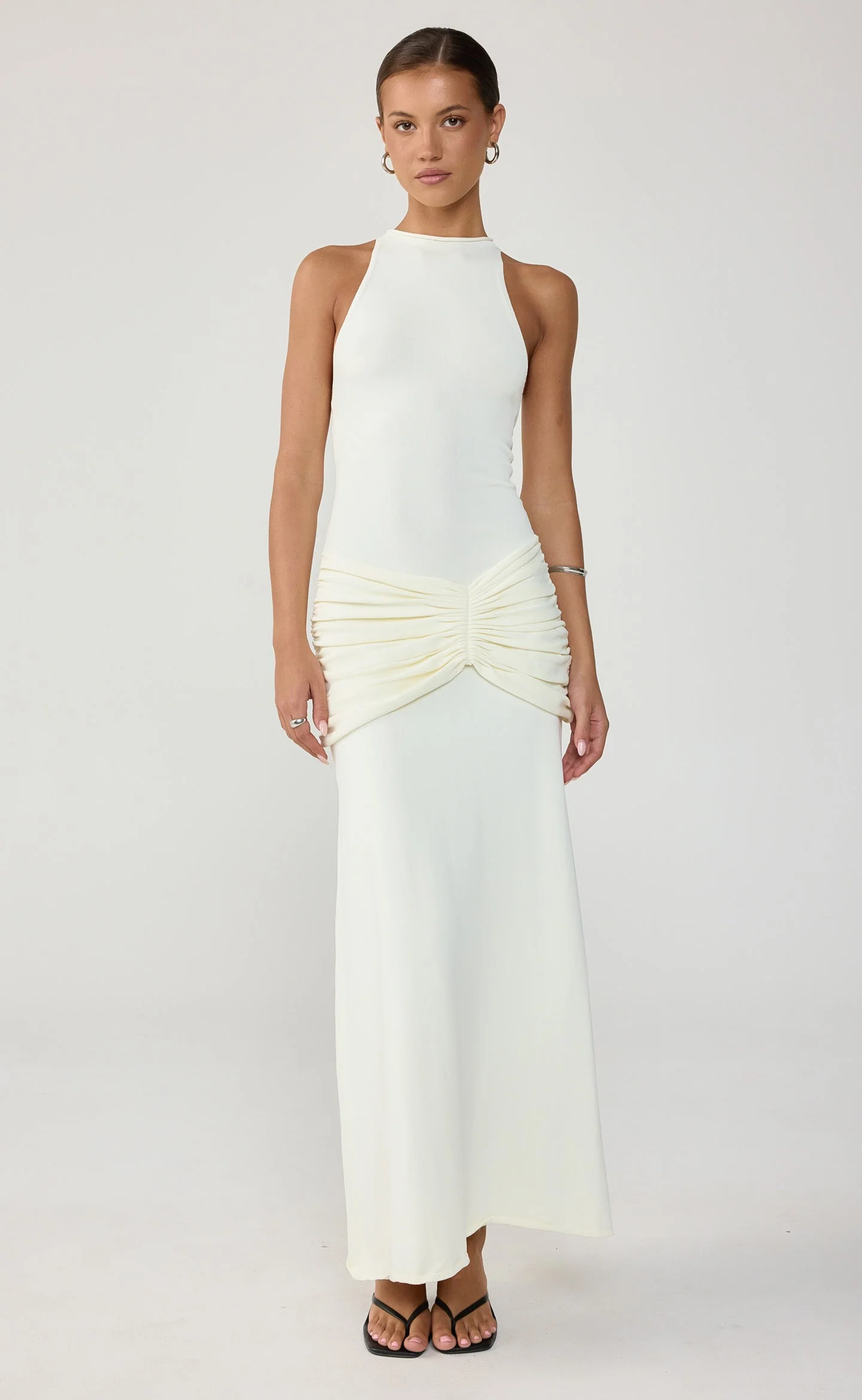 Diana Maxi Dress (Cream)