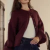 Nash Cardigan (Plum)