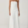 Doria Maxi Dress (White)