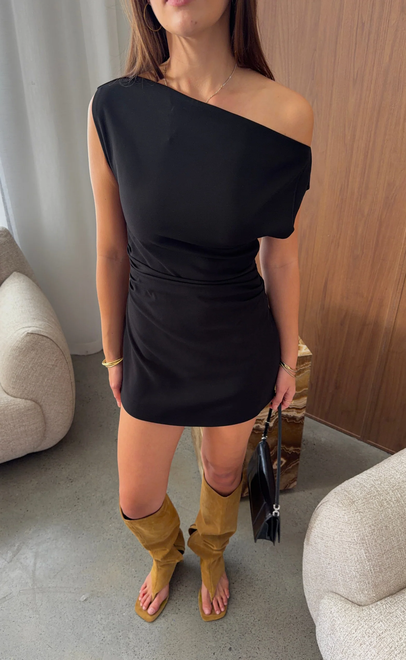 Canyon Mini Dress (Black)