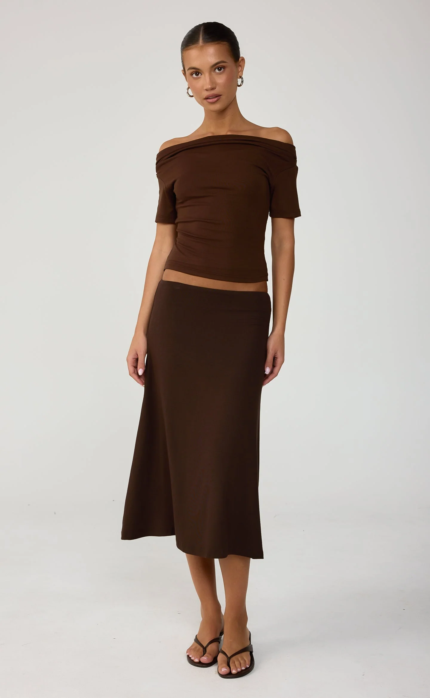 Lillia Top (Chocolate)