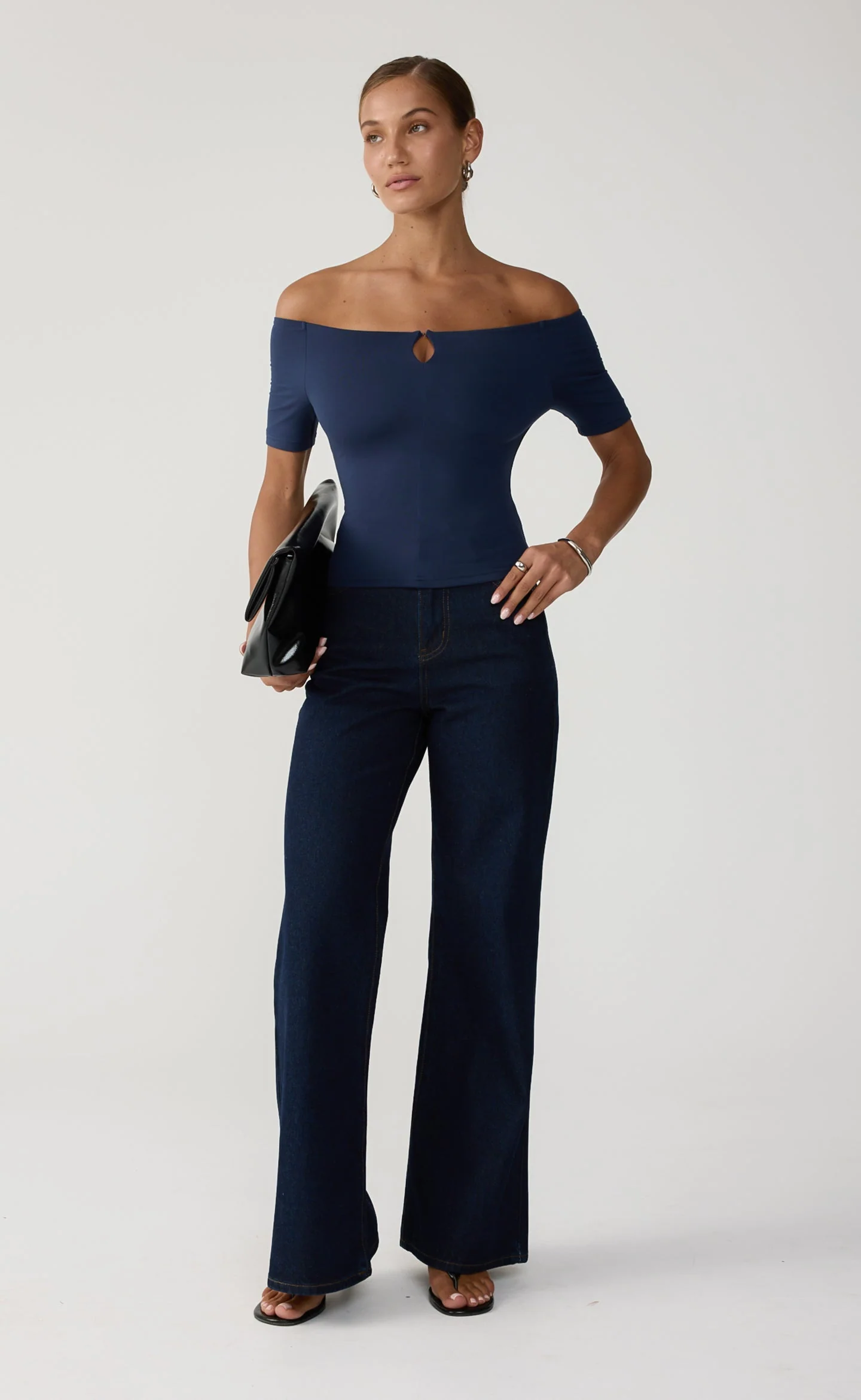 Finley Top (Navy)