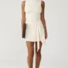 Routine Mini Dress (Oat)