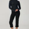 Bowen Long Sleeve Top (Navy)