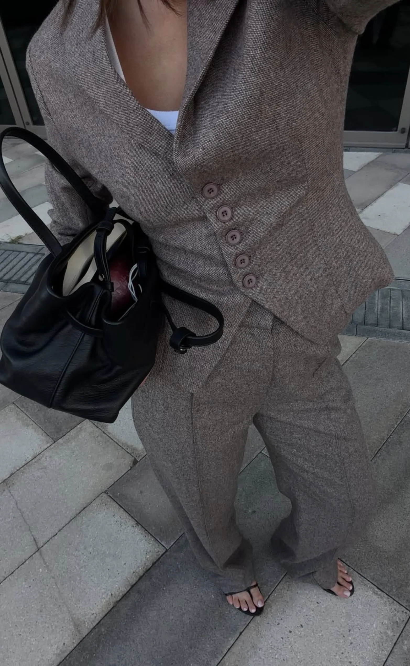Midweek Pants (Mocha Texture)