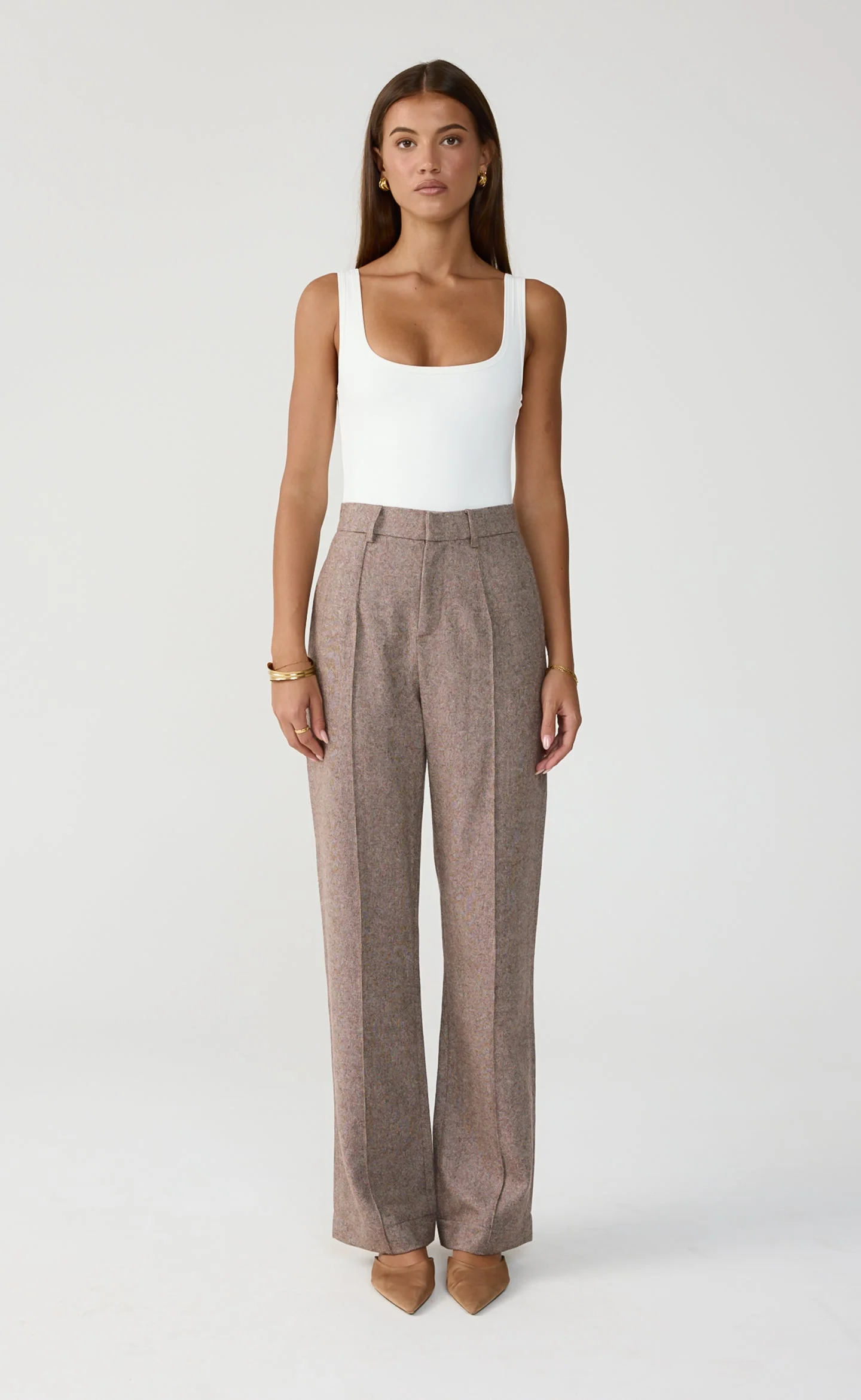 Midweek Pants (Mocha Texture)