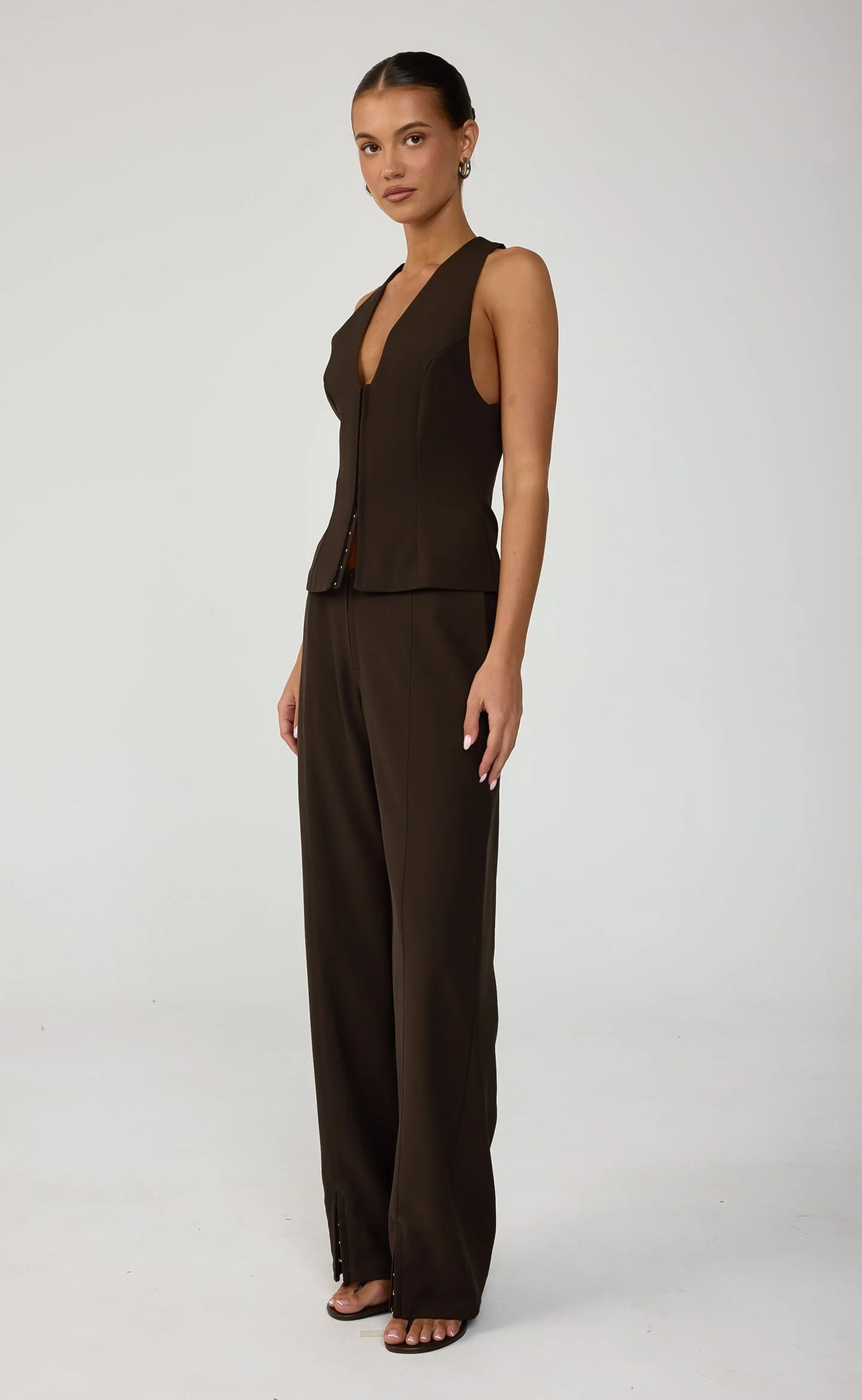 Cellina Top (Chocolate)
