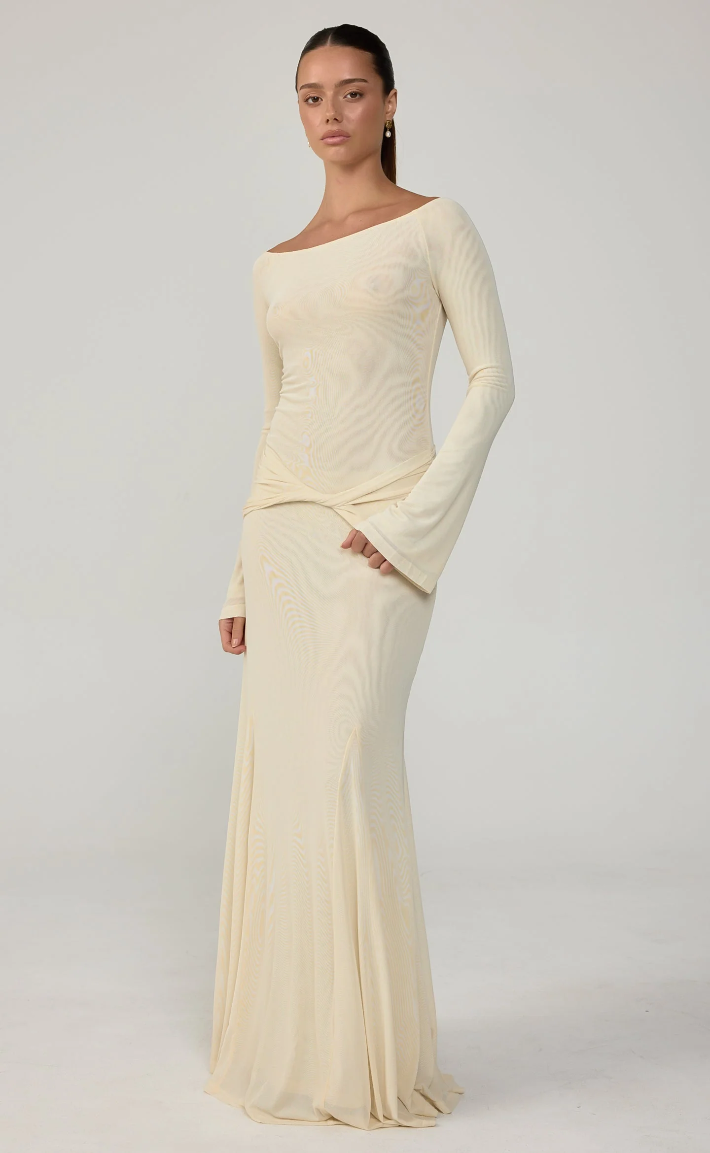 Soleil Maxi Dress (Buttermilk)