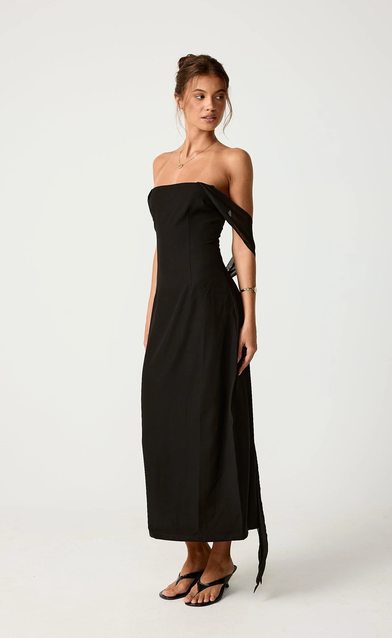 Audrey Maxi Dress (Black)
