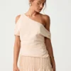 Harriette Mini Skirt (Seashell)