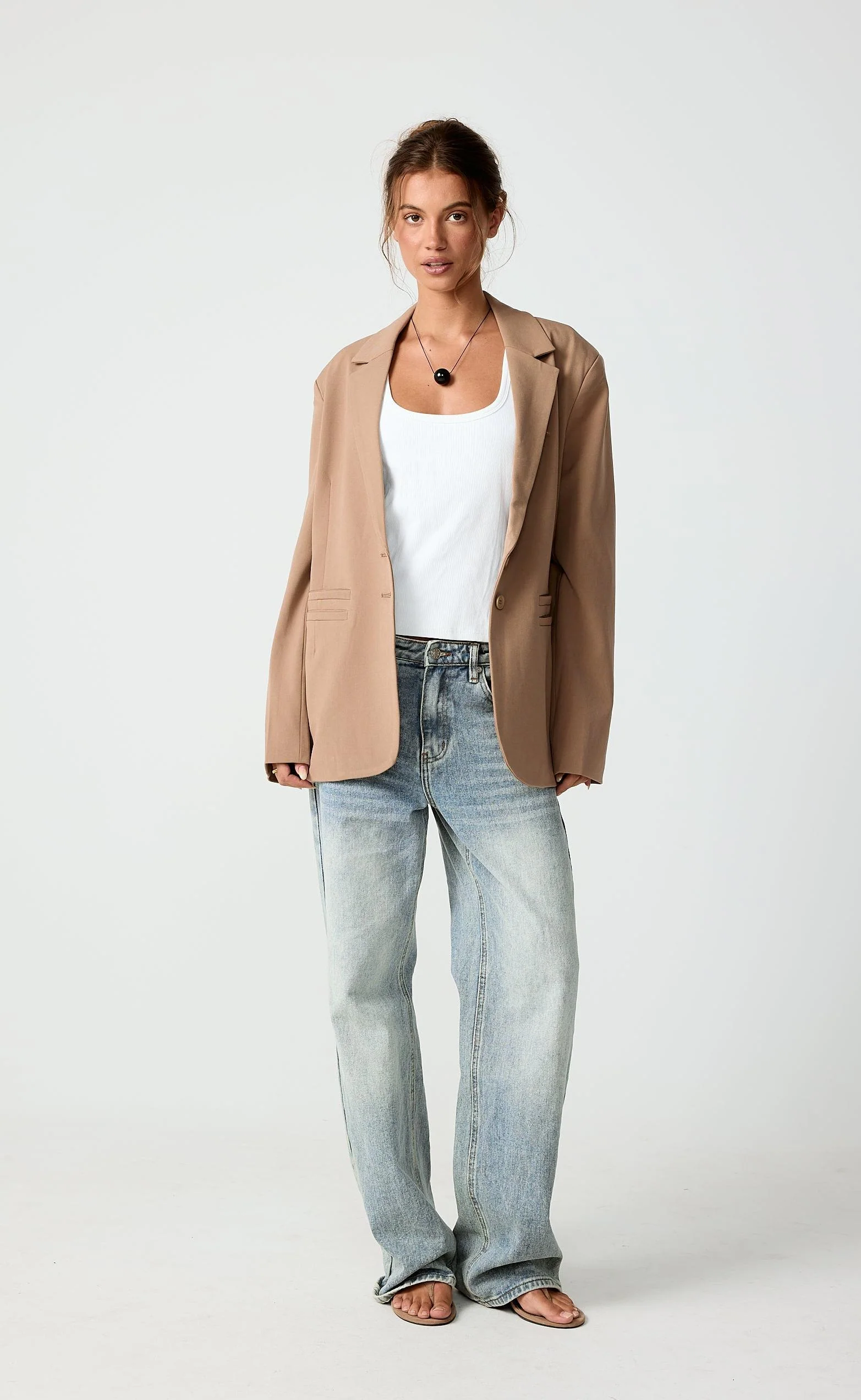 Clarke Blazer (Dark Nude)