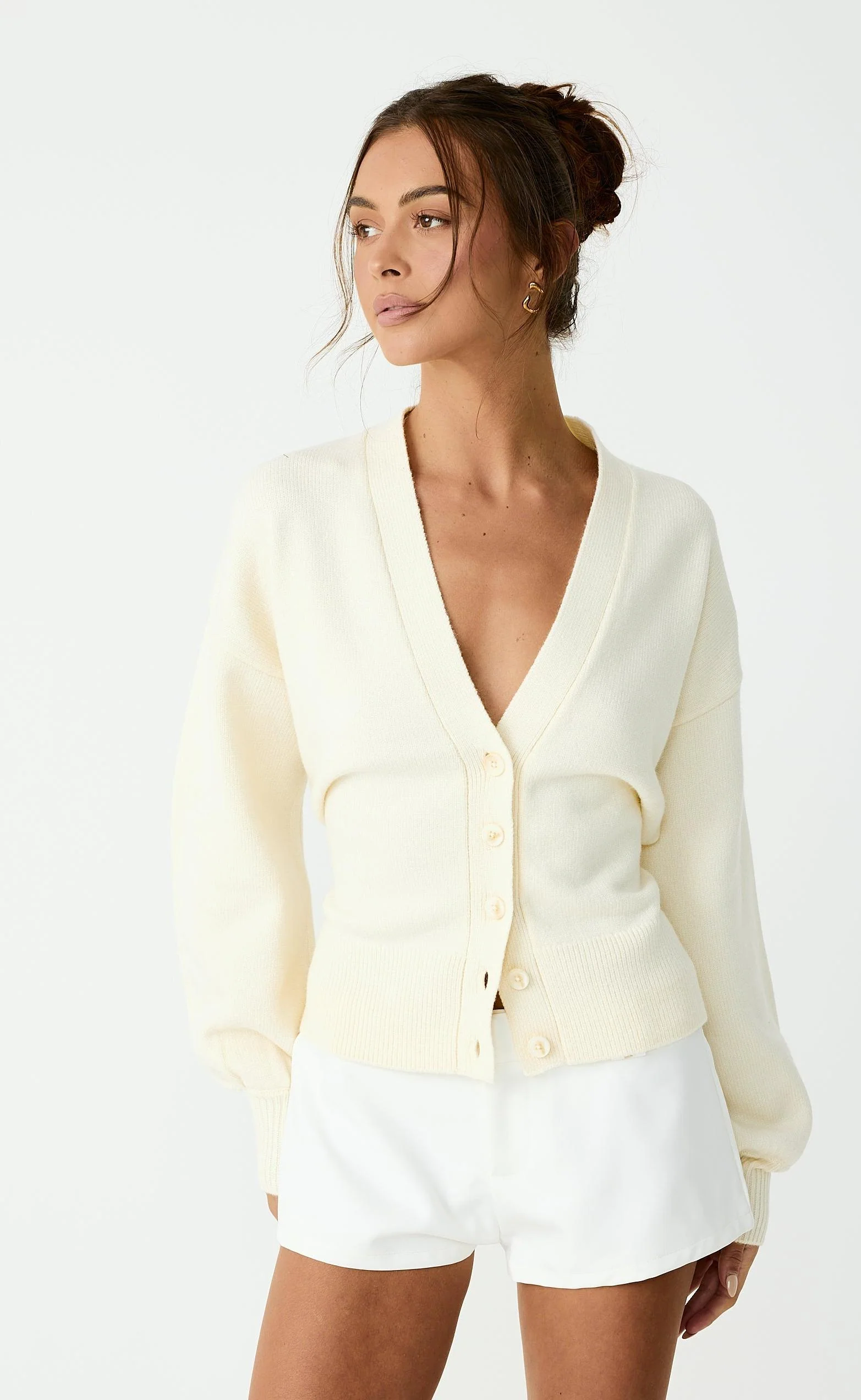 Vespera Cardigan (Lemon)