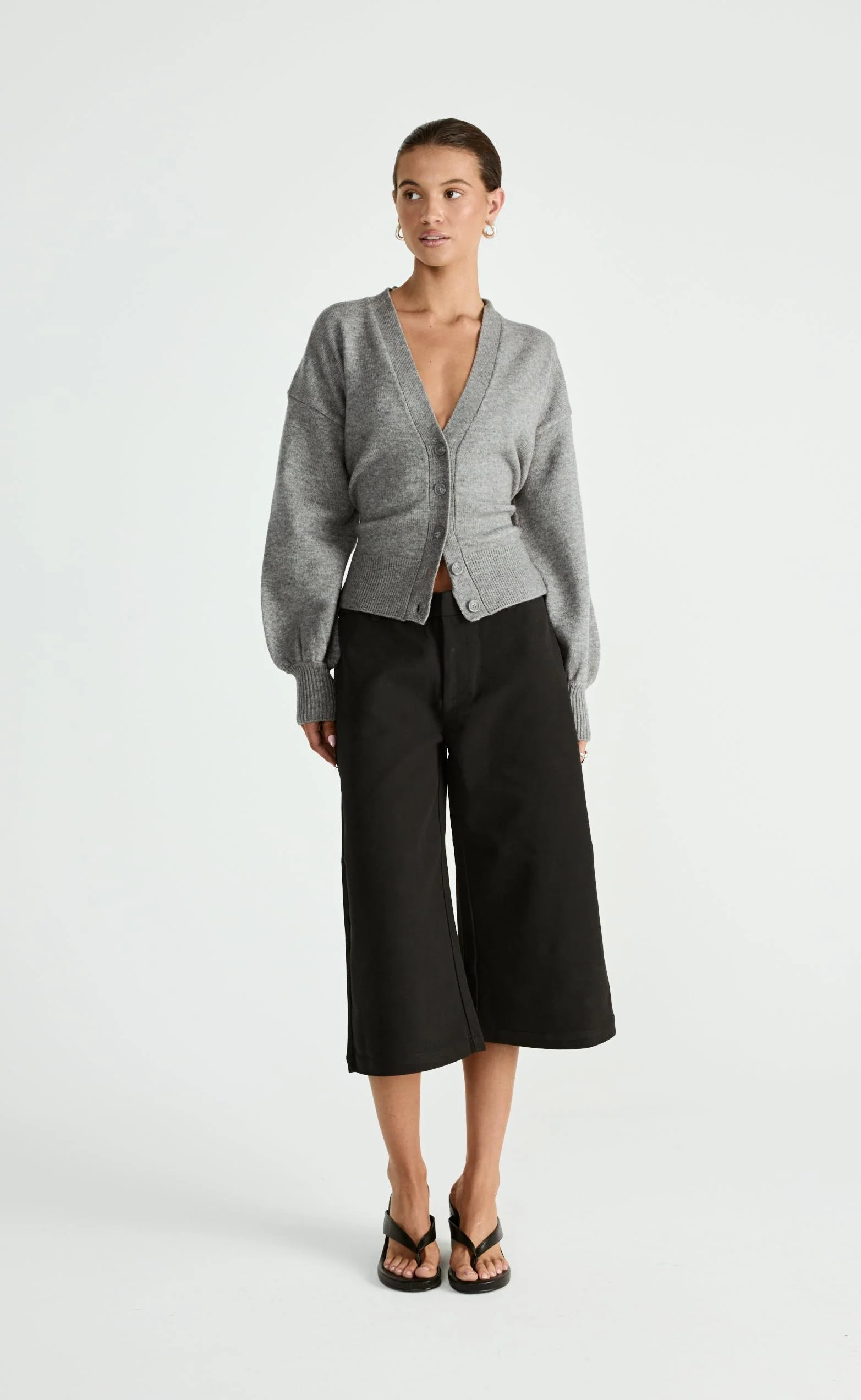 Vespera Cardigan (Slate)