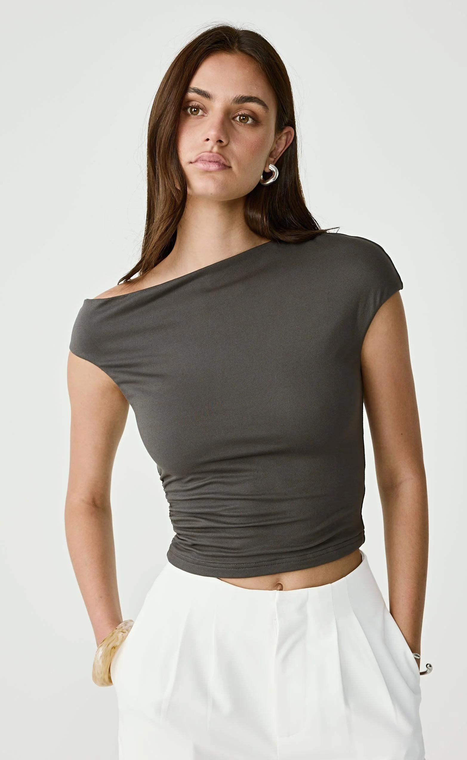 Dolly Top (Slate)