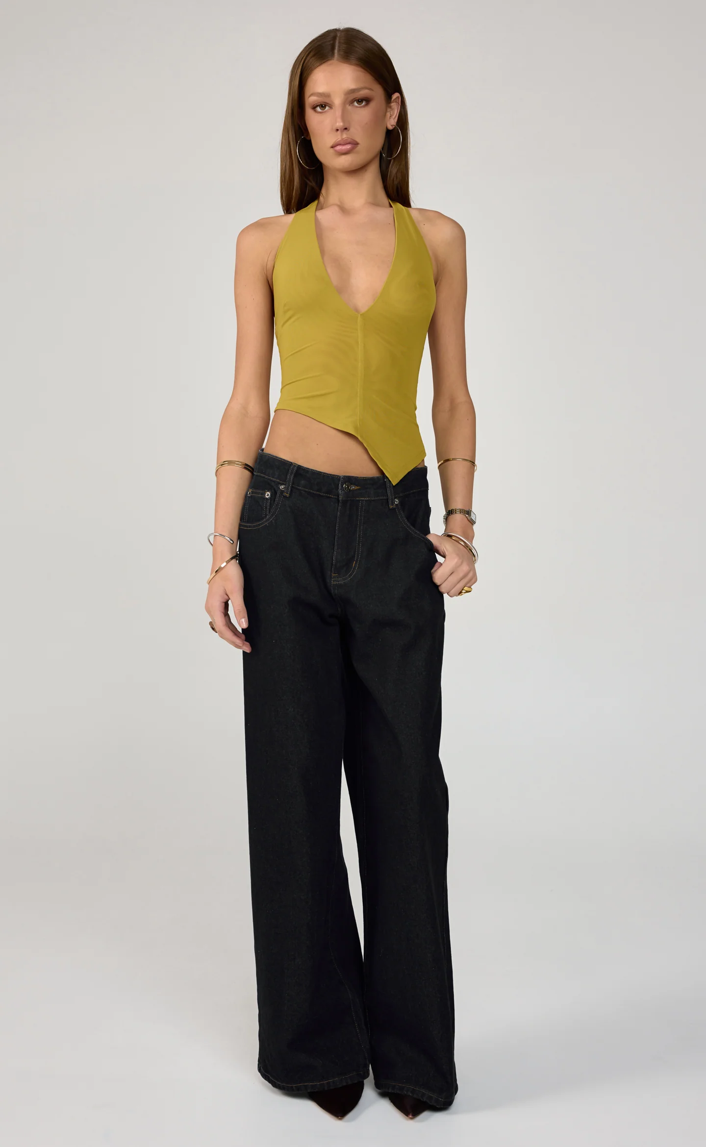 Clementine Top (Olive)
