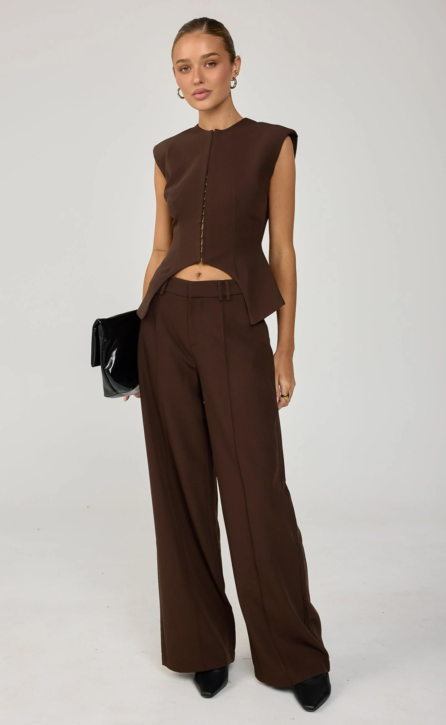 Saphira Top (Chocolate)