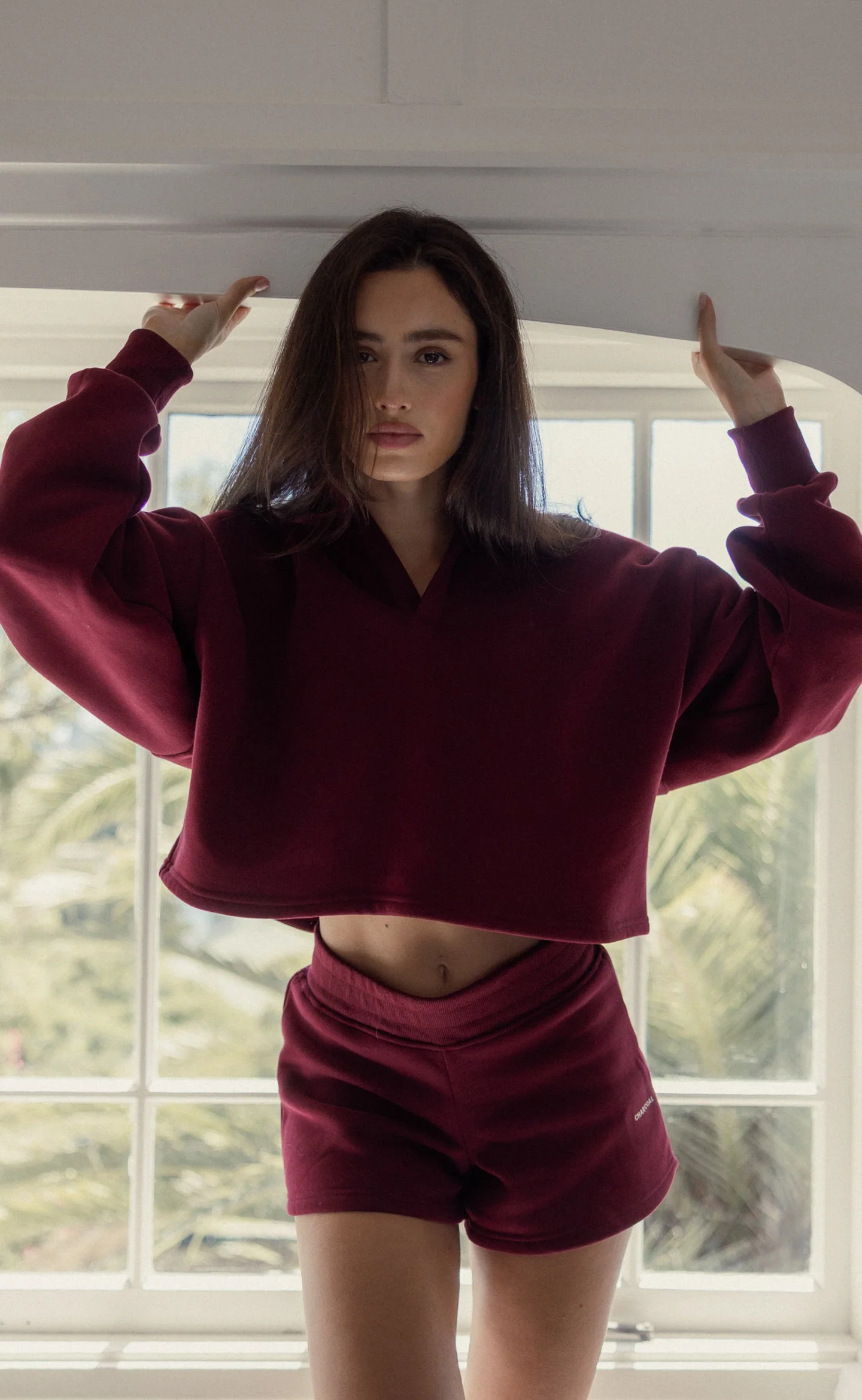 Atlas Sweat Shorts (Plum)