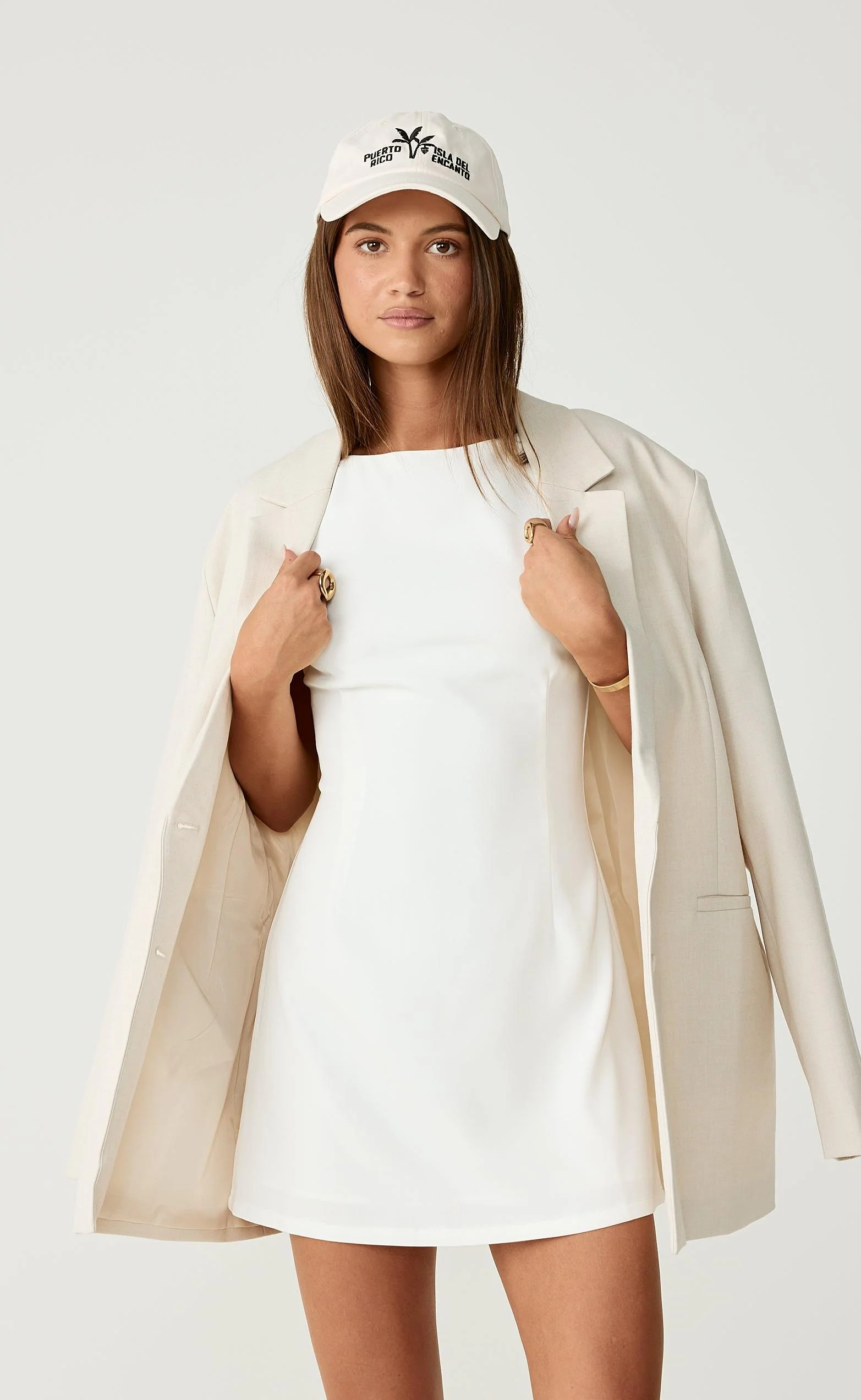 Reagan Blazer (Oat Texture)
